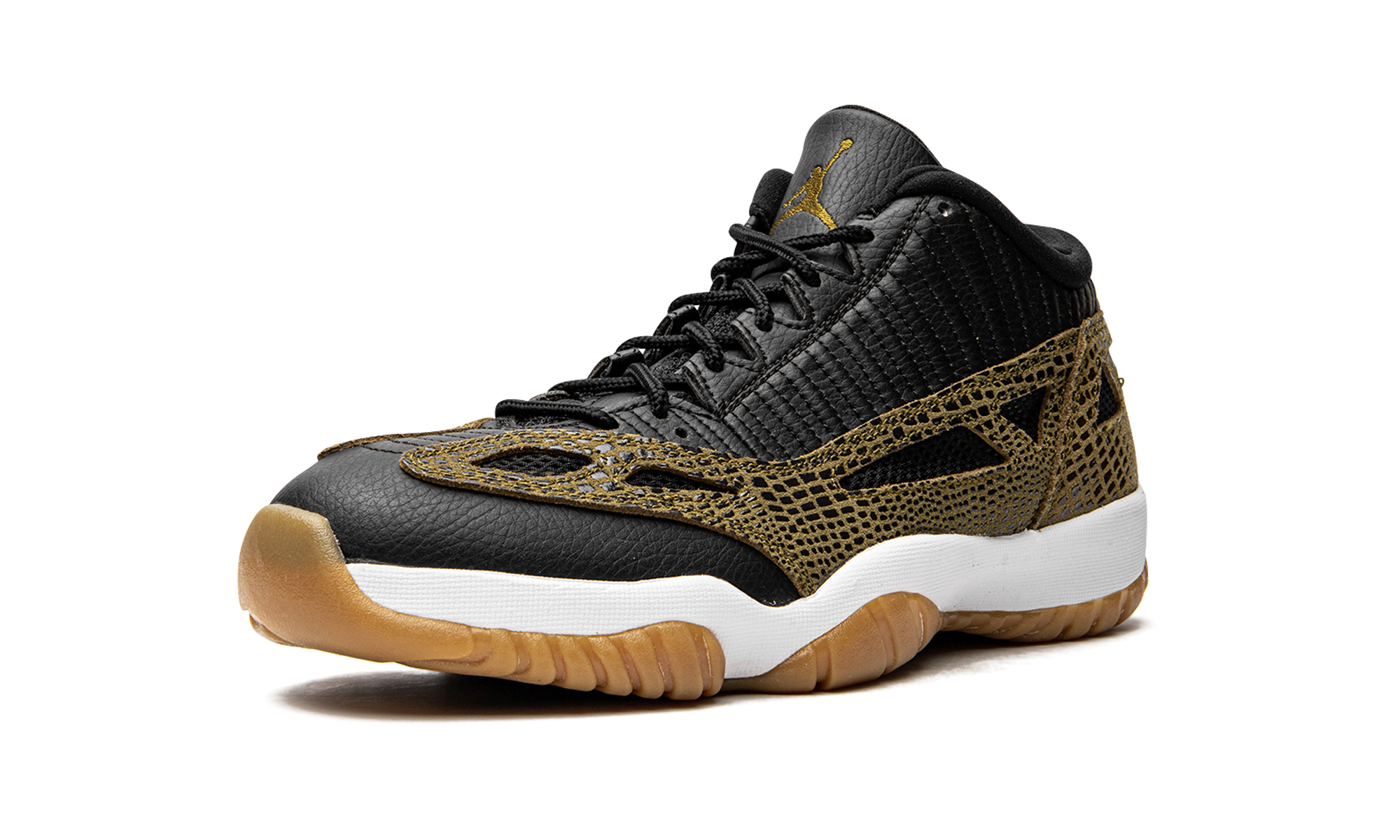 jordan 11 retro low ie militia green 2015+306008-013+bottom view