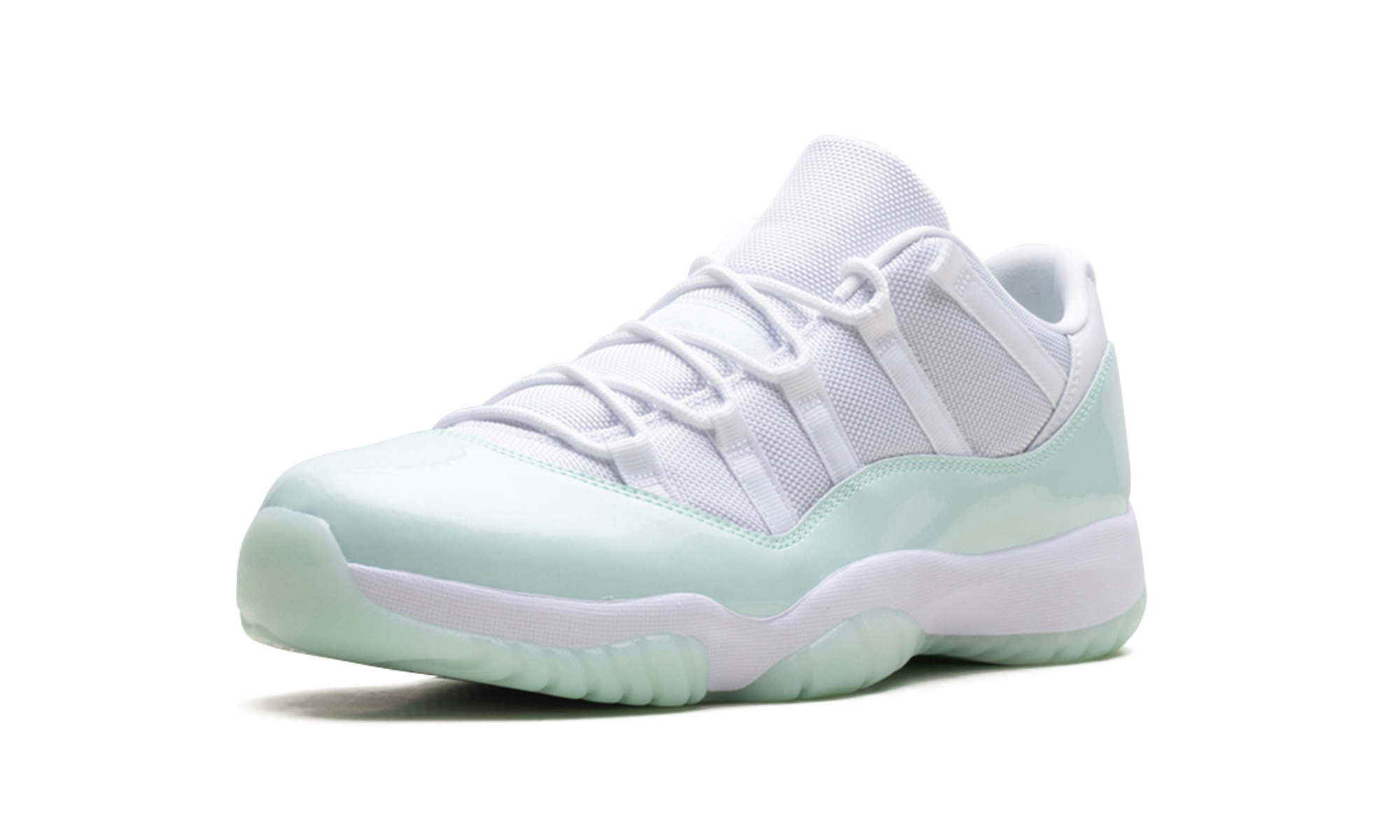 jordan 11 retro low igloo women s+AH7860-103+left diagnol single view