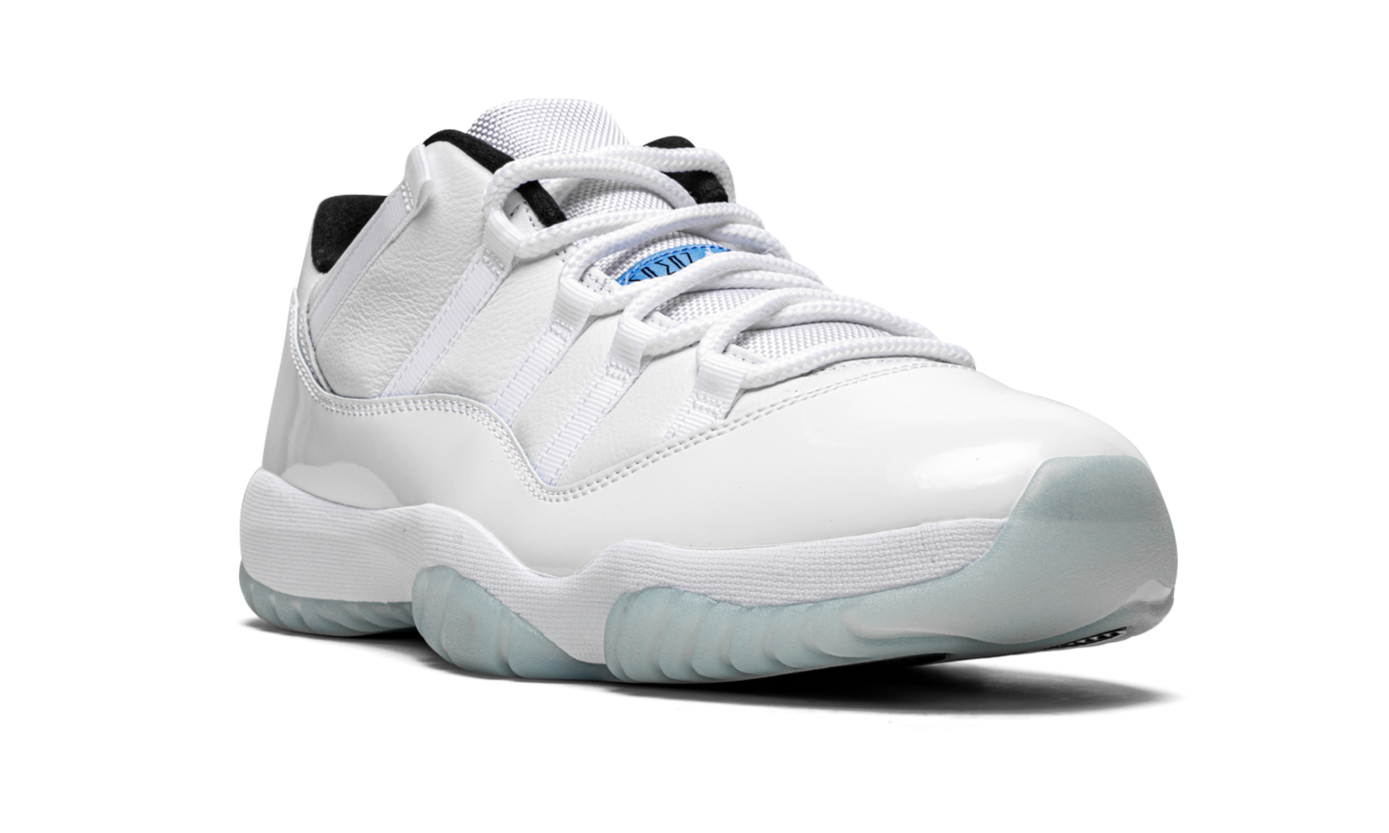 jordan 11 retro low legend blue+AV2187-117+diagnol right view
