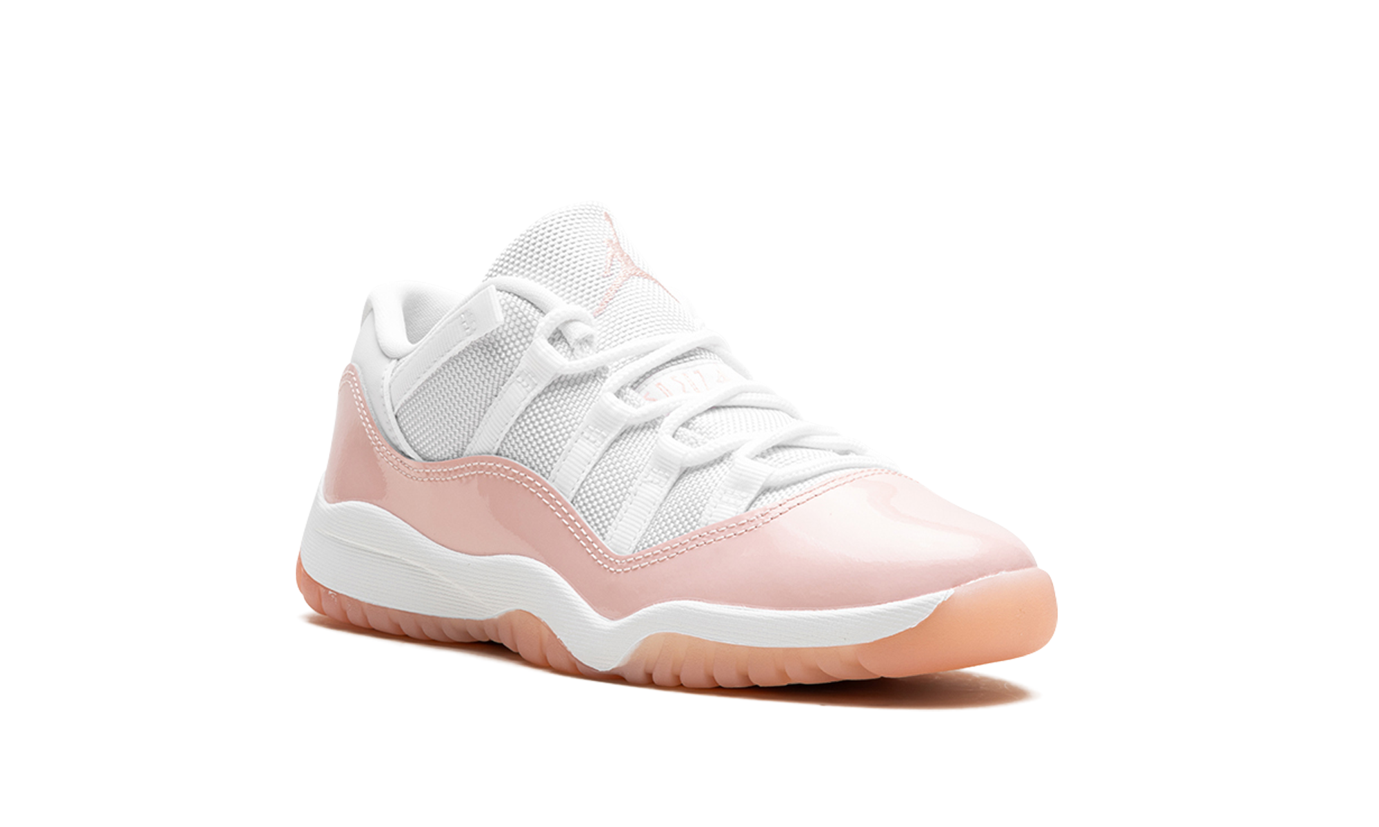 jordan 11 retro low legend pink ps+580522-160+diagnol right view