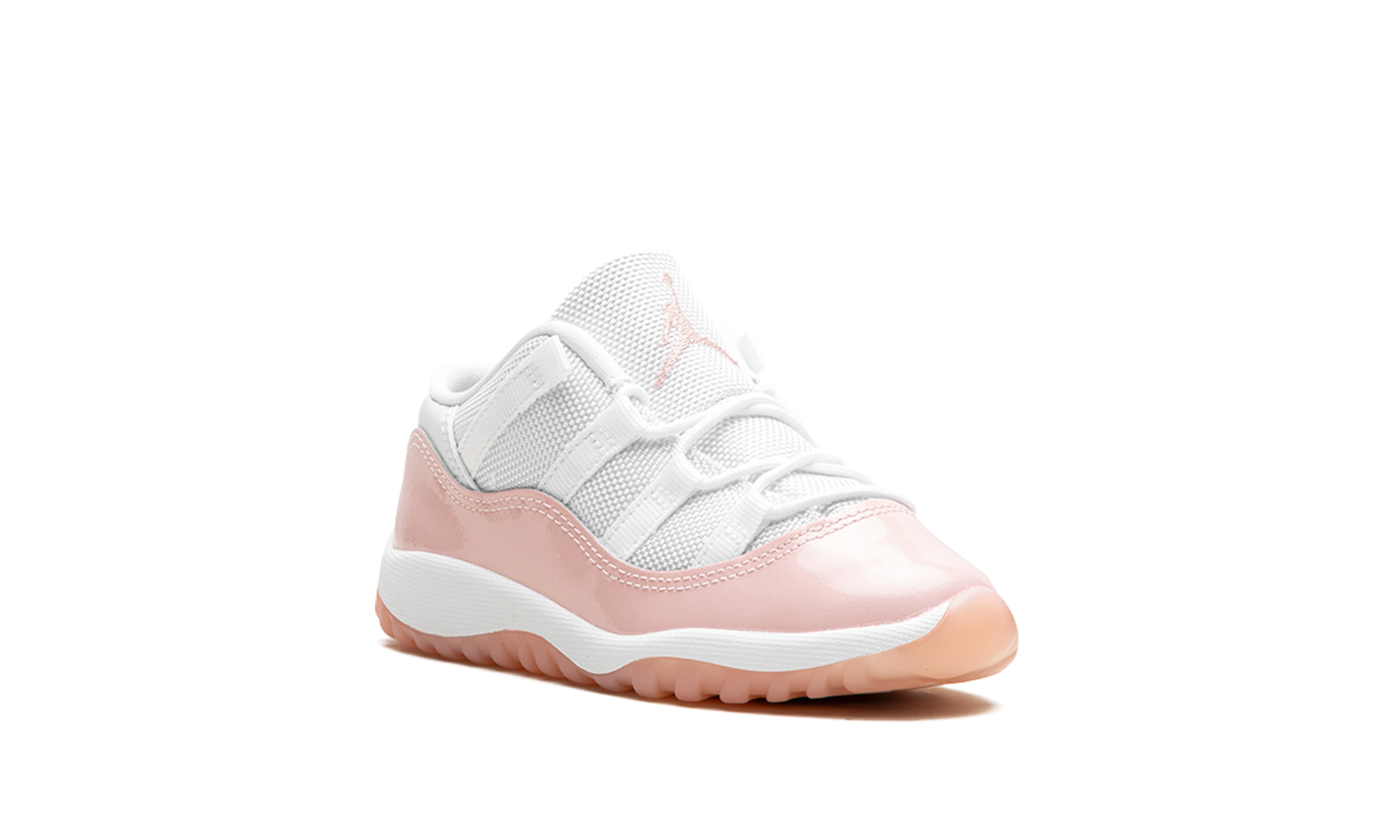 jordan 11 retro low legend pink td+645107-160+diagnol right view