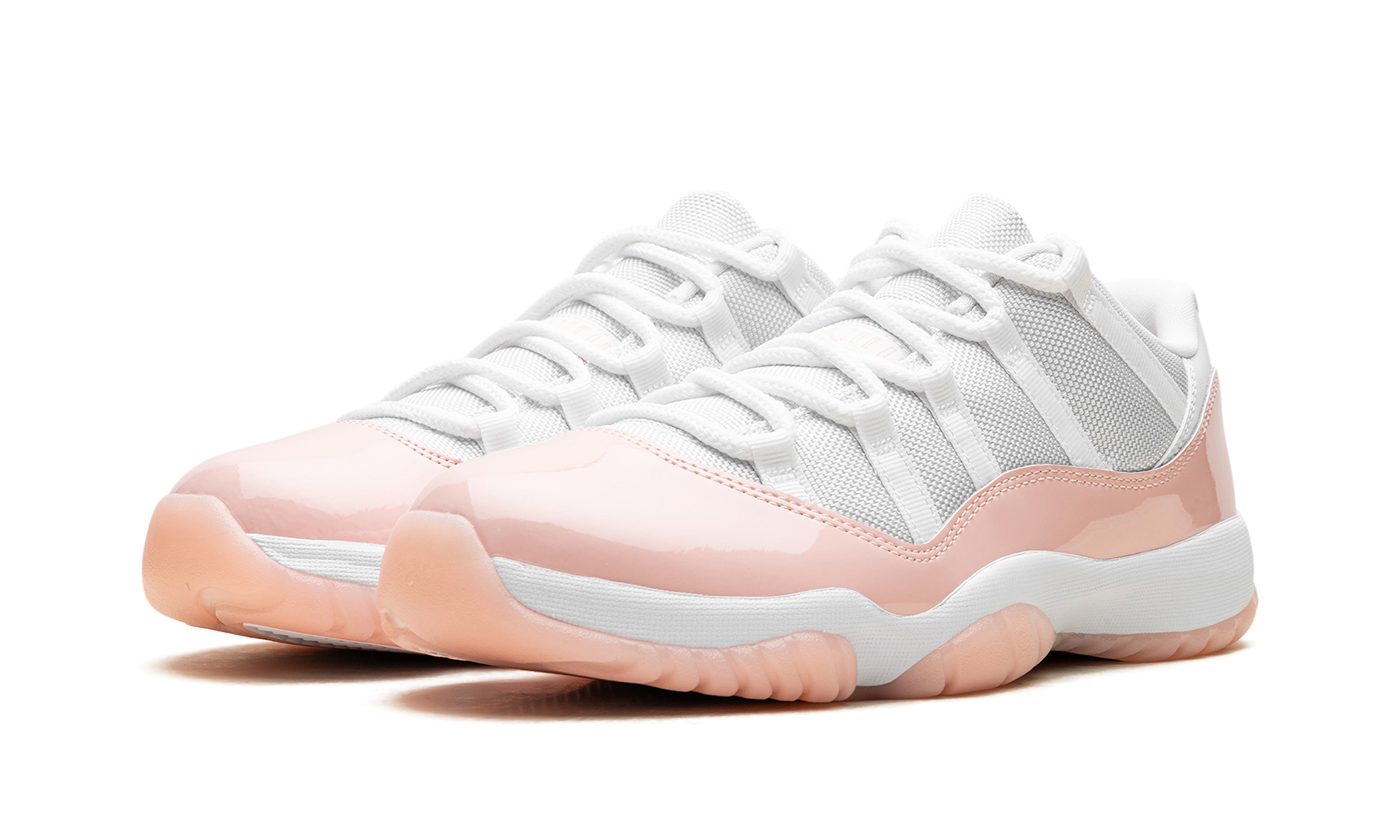 jordan 11 retro low legend pink women s+AH7860-160+diagnol left view