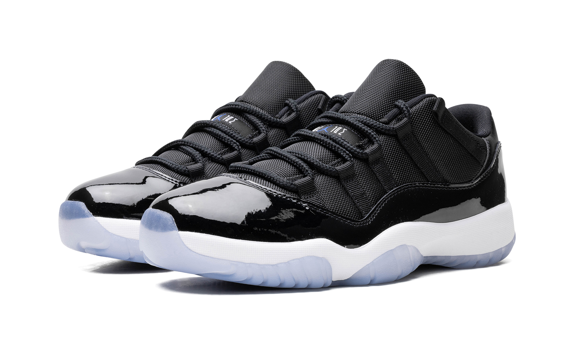 jordan 11 retro low space jam+FV5104-004+diagnol left view
