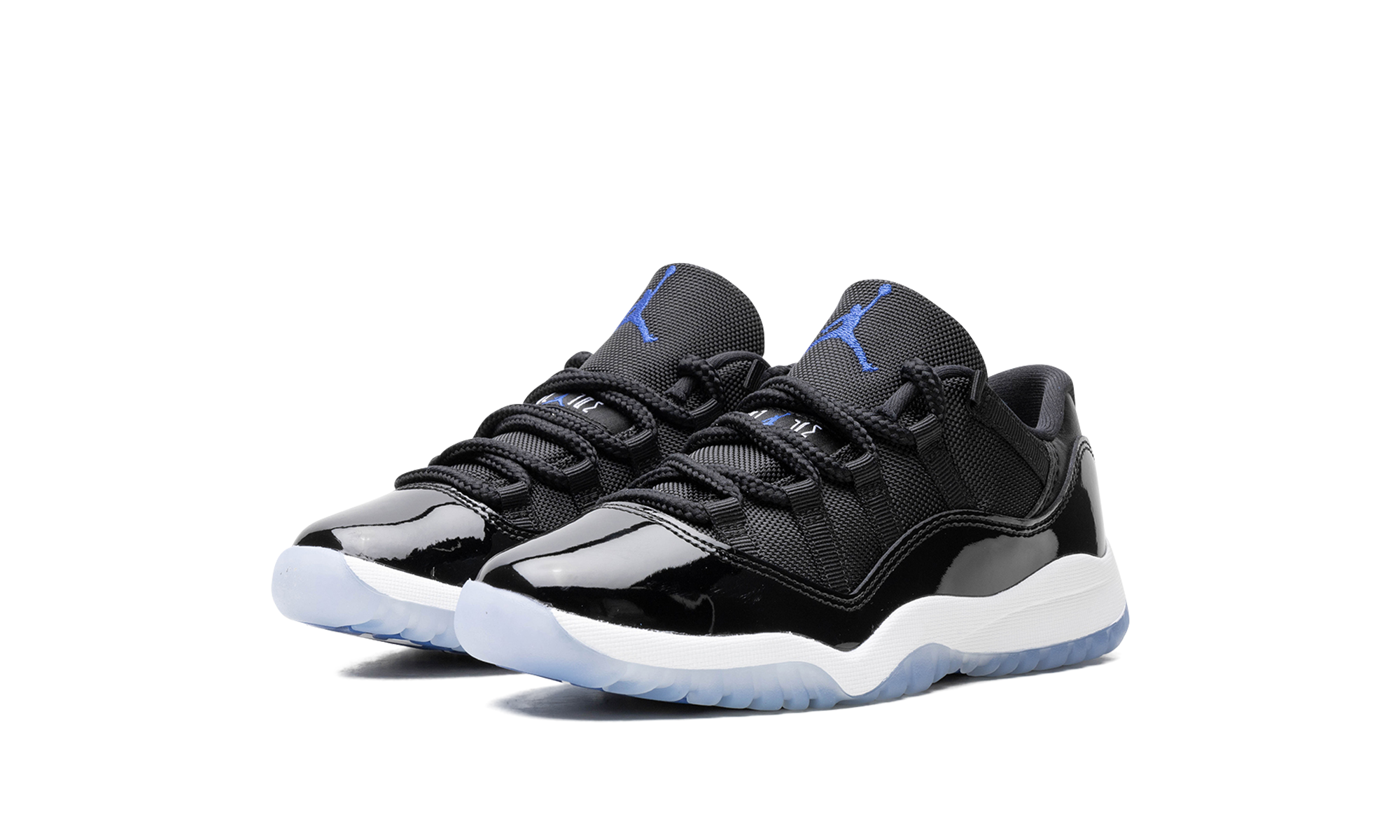 jordan 11 retro low space jam ps+FV5116-004+diagnol left view