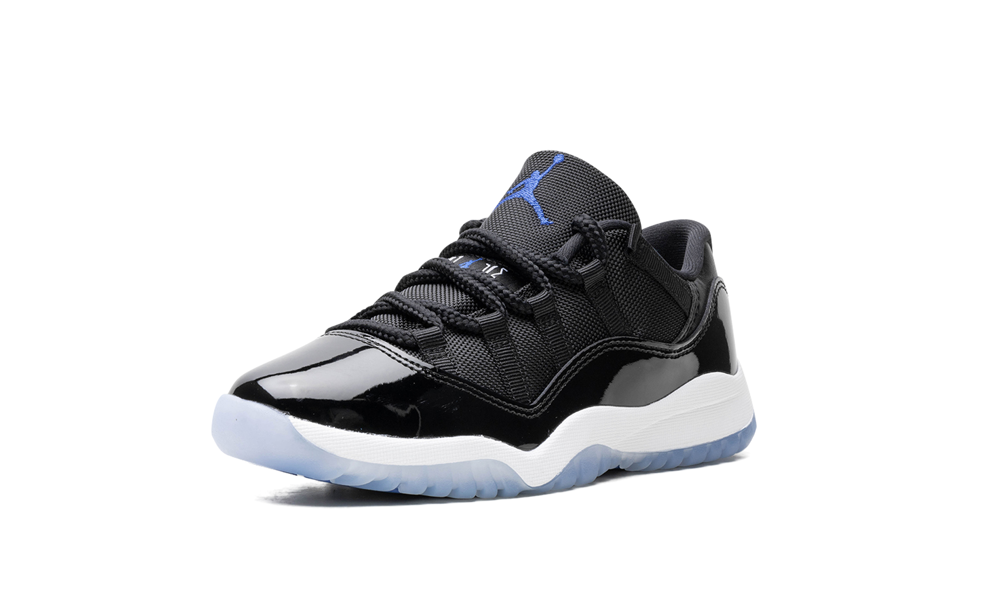 jordan 11 retro low space jam ps+FV5116-004+left diagnol single view