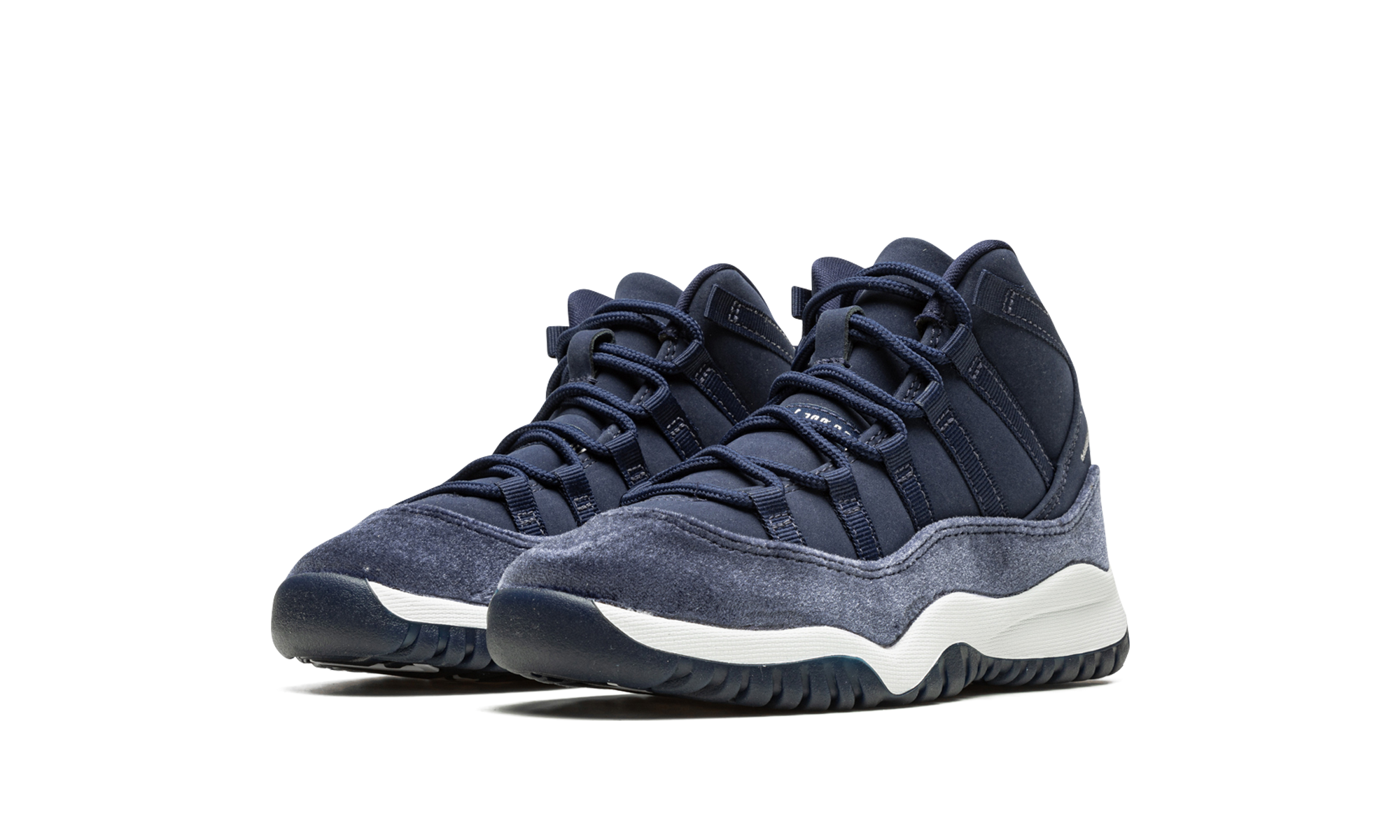 jordan 11 retro midnight navy ps+DO3857-441+diagnol left view