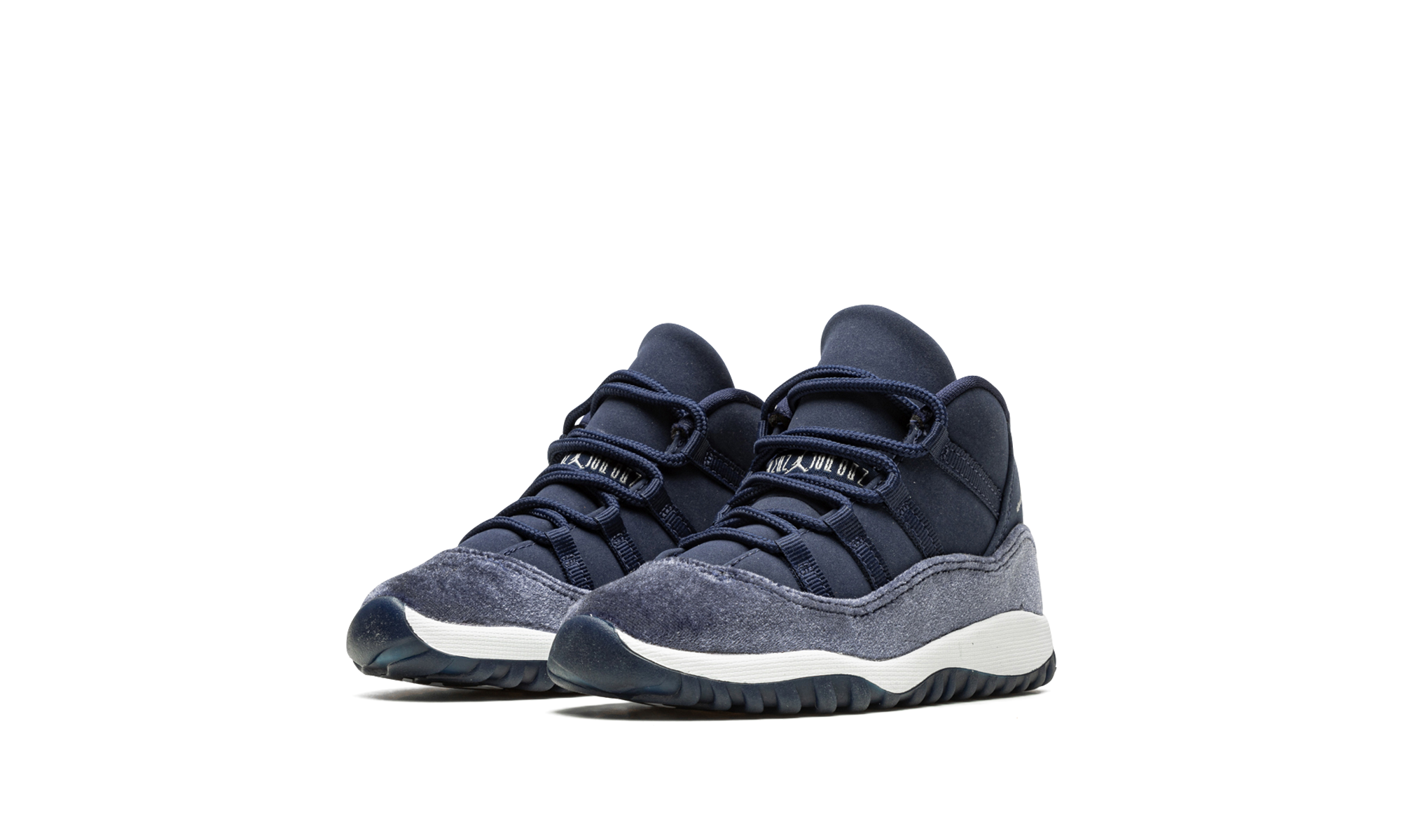 jordan 11 retro midnight navy td+DO3856-441+diagnol left view