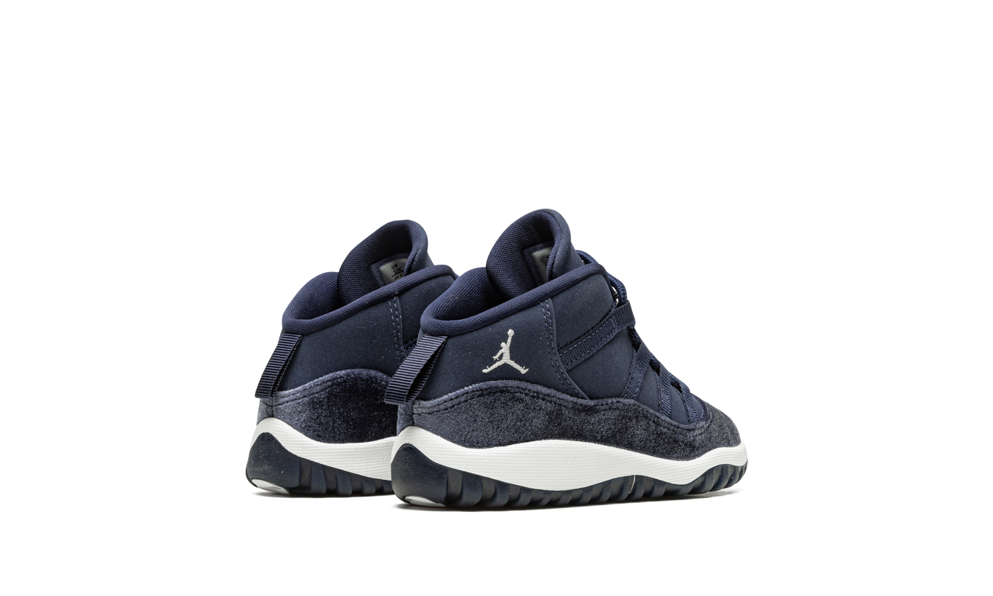 jordan 11 retro midnight navy td+DO3856-441+diagnol right behind view