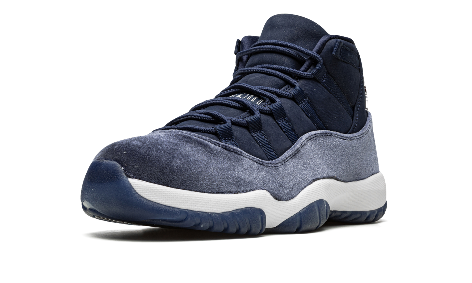 jordan 11 retro midnight navy women s+AR0715-441+left diagnol single view