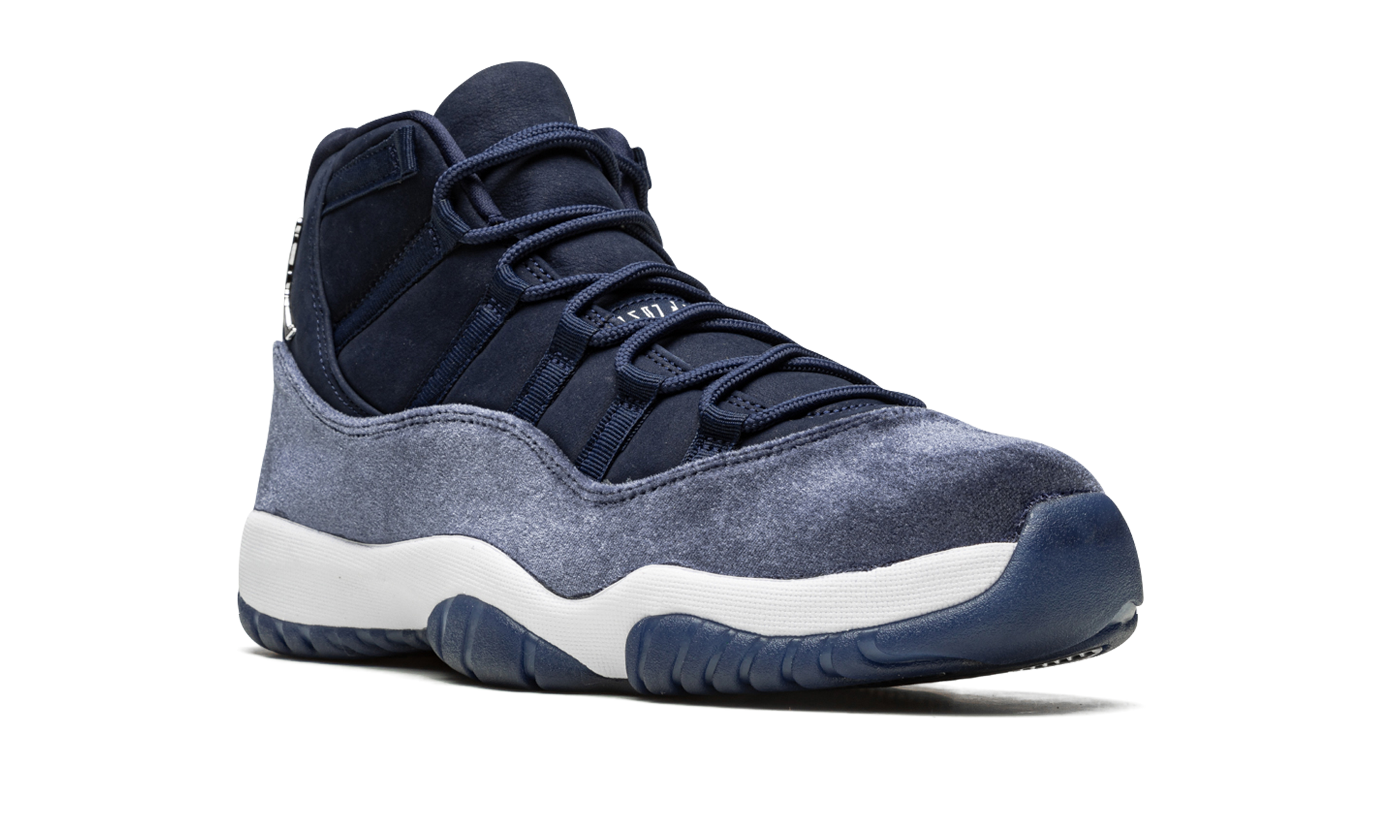jordan 11 retro midnight navy women s+AR0715-441+diagnol right view