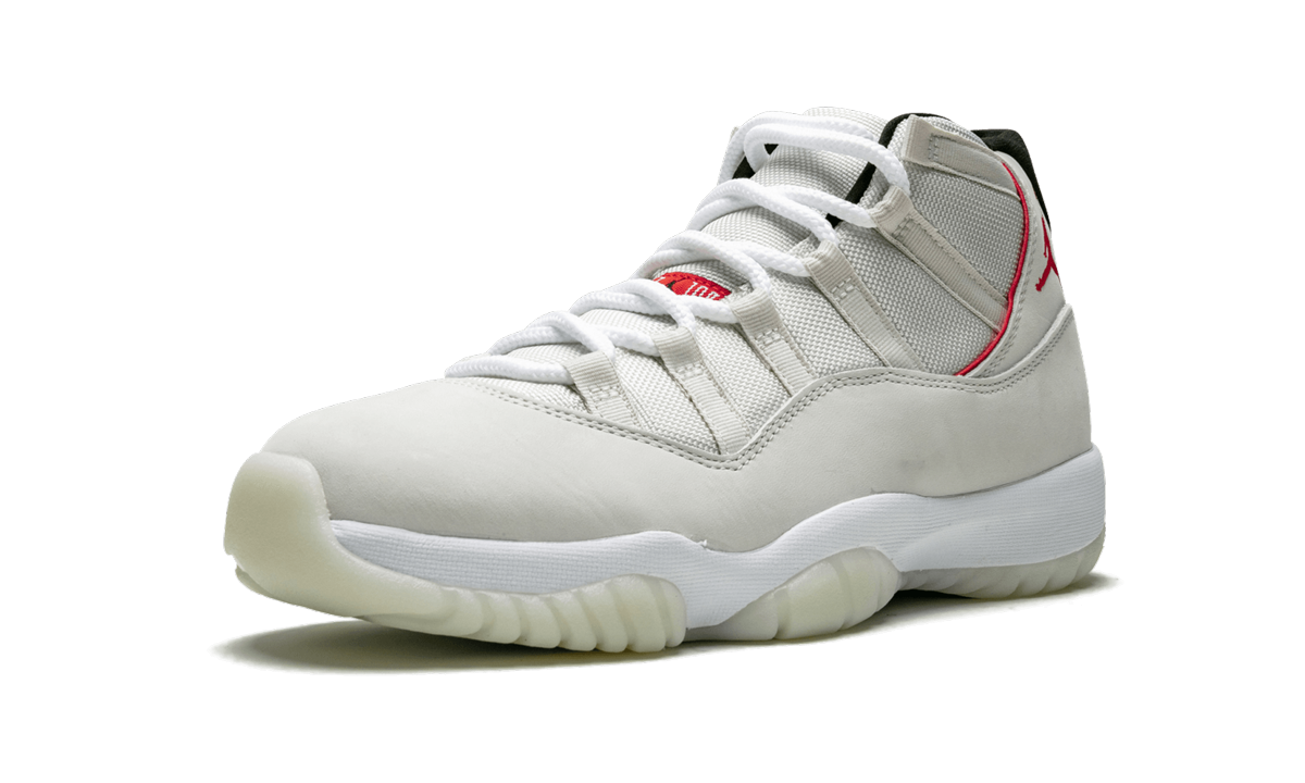 jordan 11 retro platinum tint+378037-016+left diagnol single view