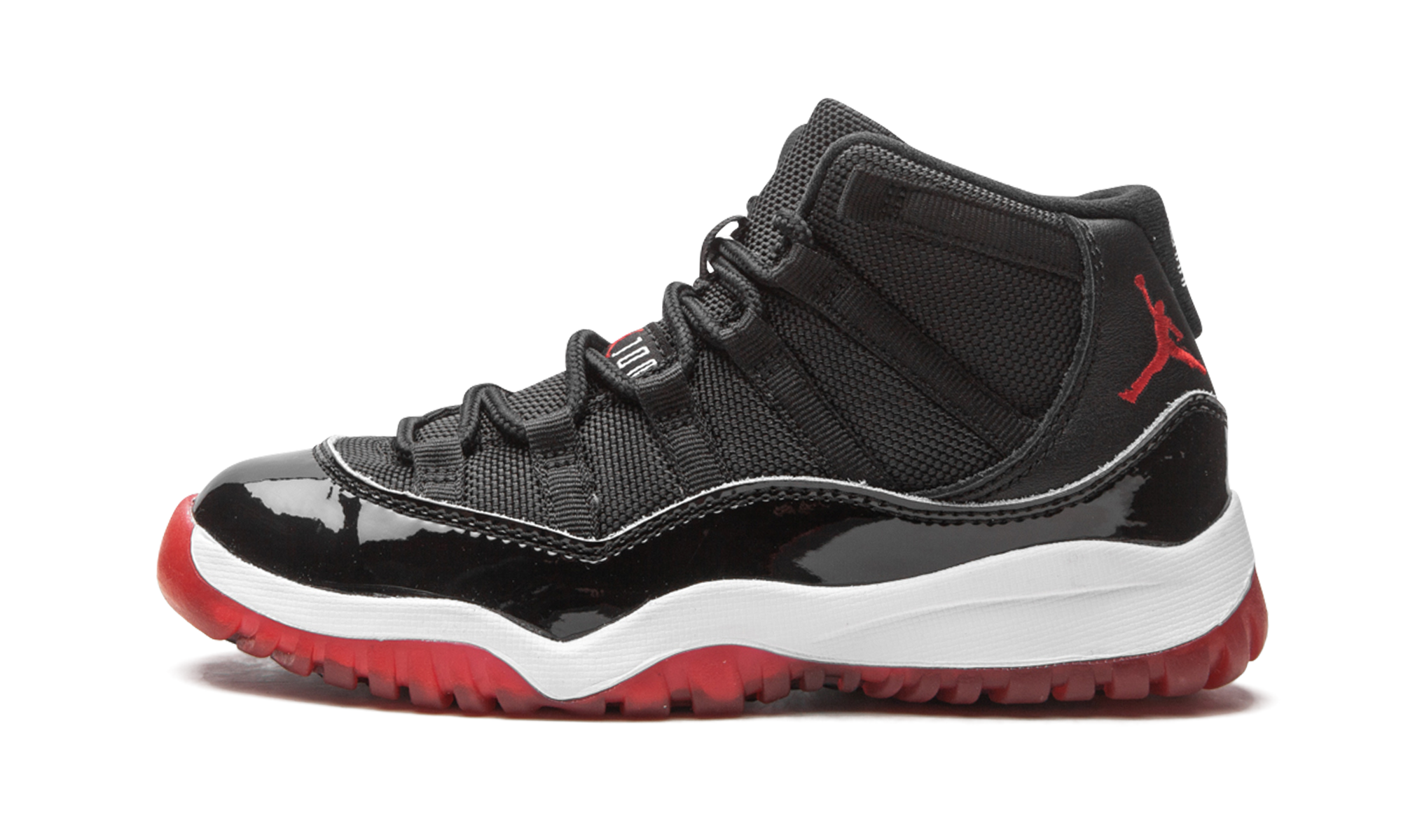 jordan 11 retro playoffs bred 2019 ps+378039-061+diagnol right view 1