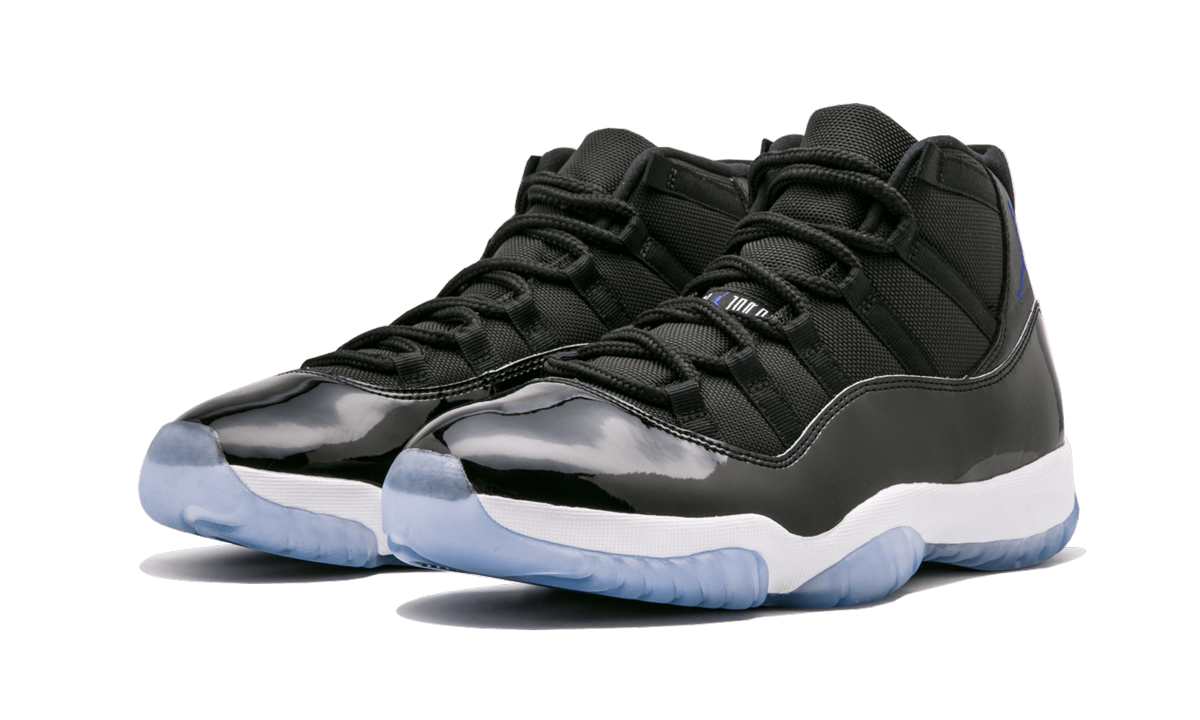 jordan 11 retro space jam 2016+378037-003+diagnol left view