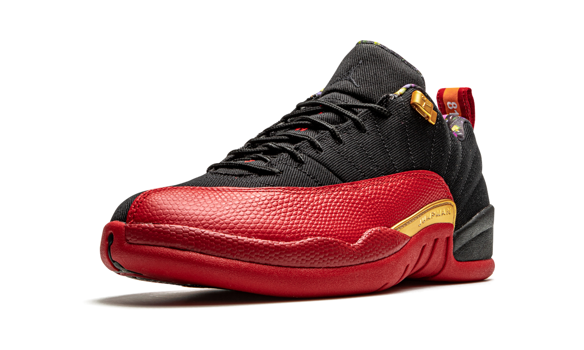 jordan 12 low se super bowl lv+DC1059-001+left diagnol single view
