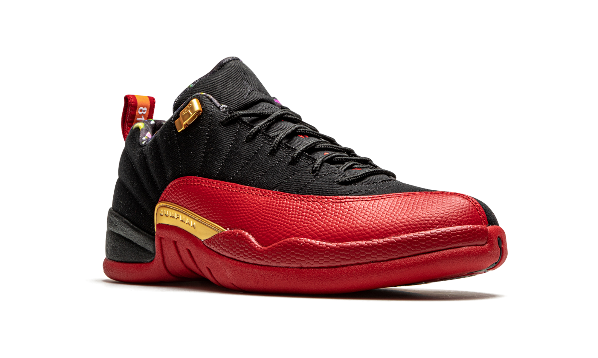 jordan 12 low se super bowl lv+DC1059-001+diagnol right view