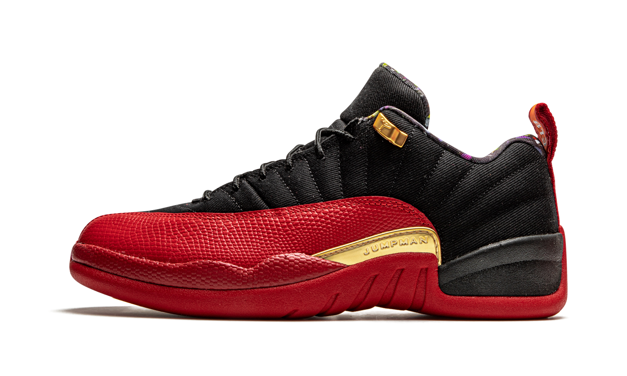 jordan 12 low se super bowl lv+DC1059-001+diagnol right view 2
