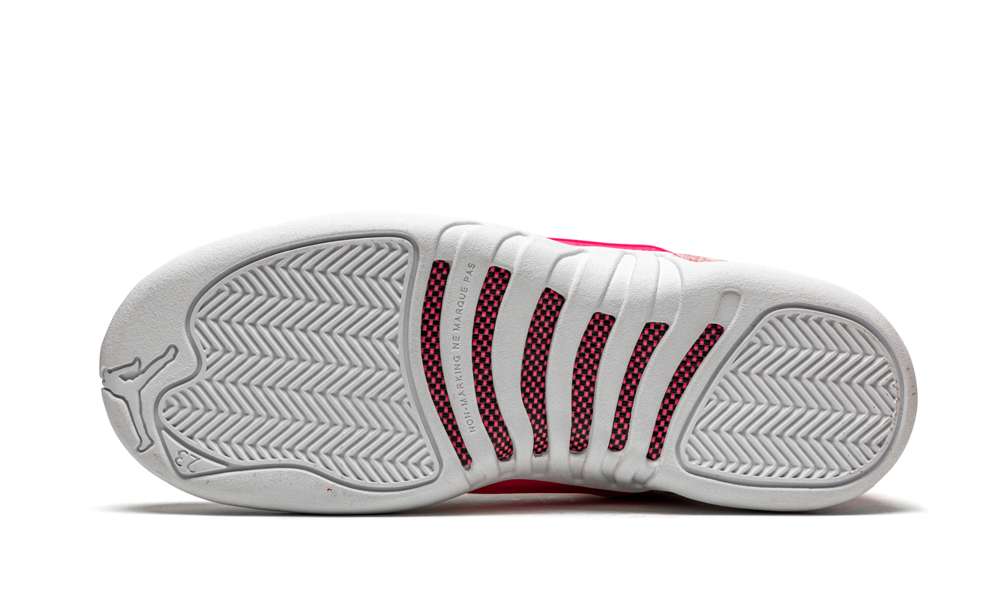 jordan 12 retro arctic punch gs+510815-101+bottom view