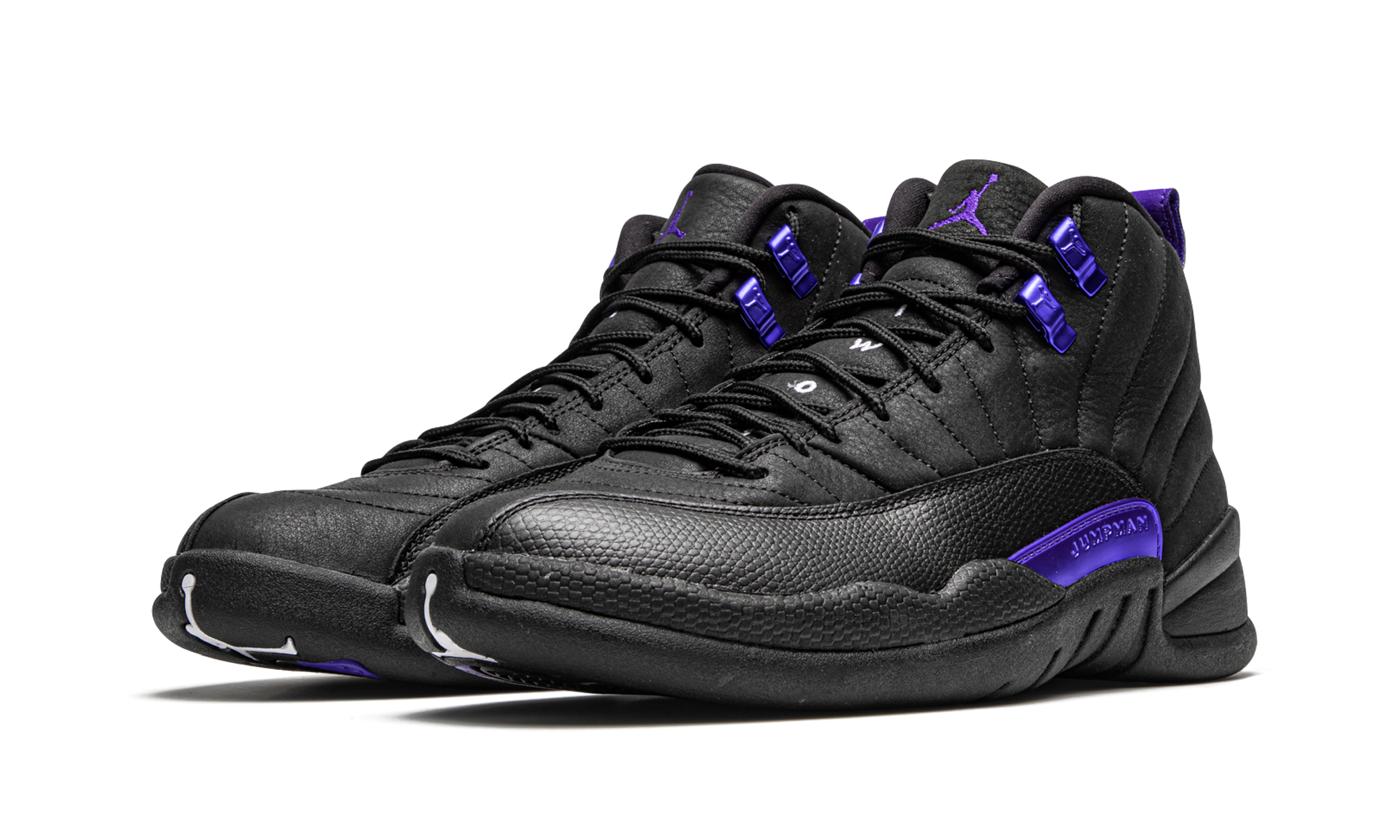 jordan 12 retro black dark concord+CT8013-005+diagnol left view