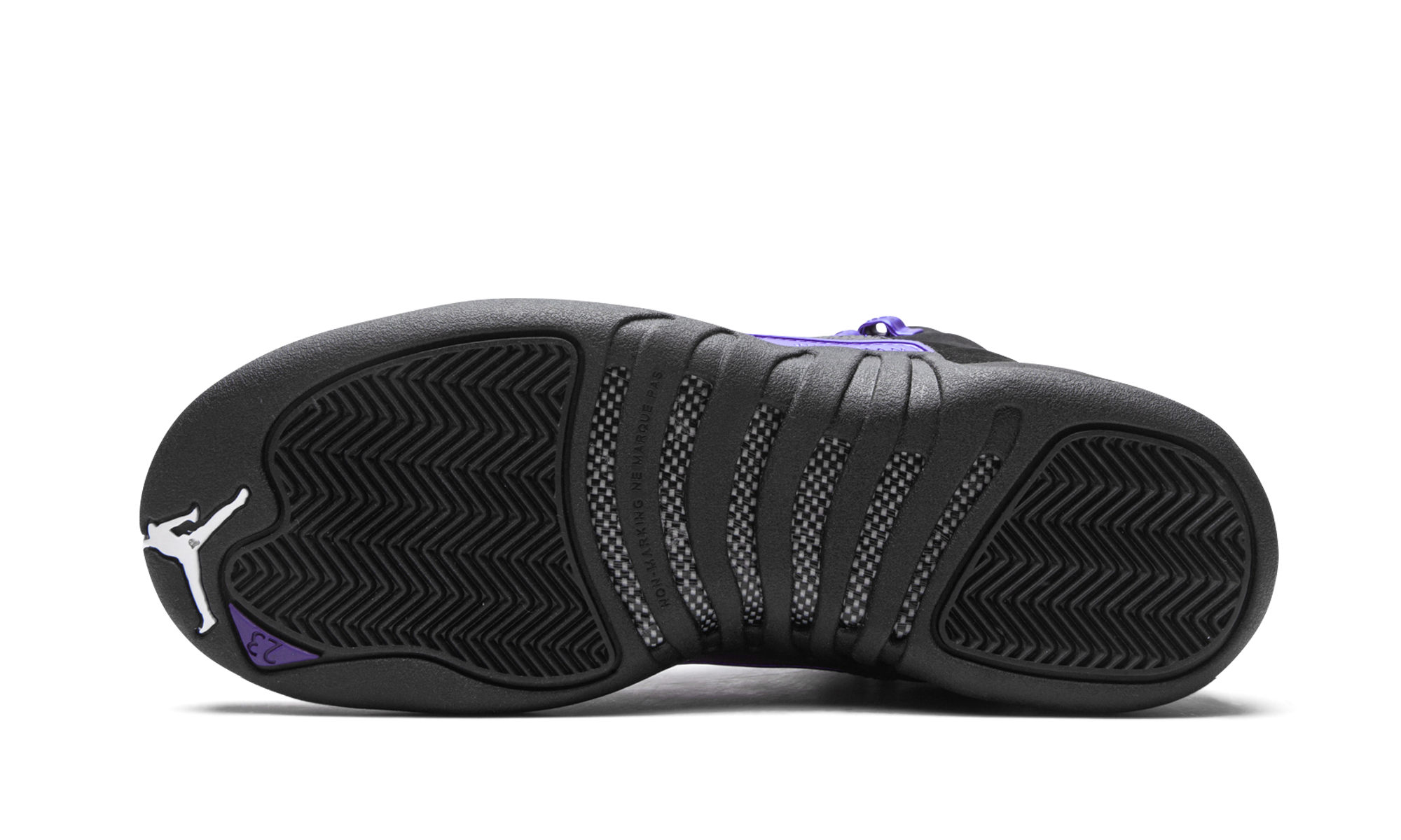 jordan 12 retro black dark concord gs+DH0905-005+bottom view