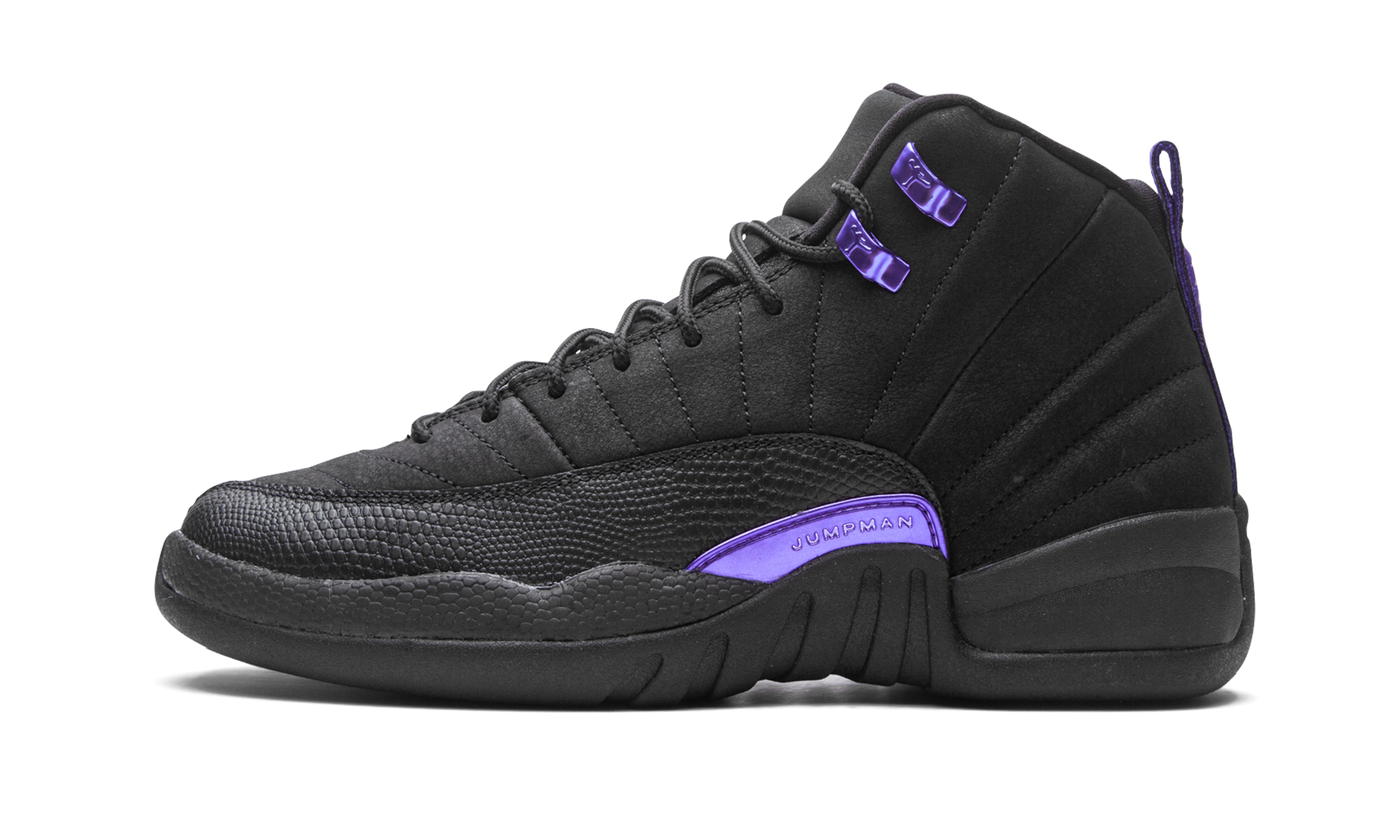 jordan 12 retro black dark concord gs+DH0905-005+diagnol right view 1