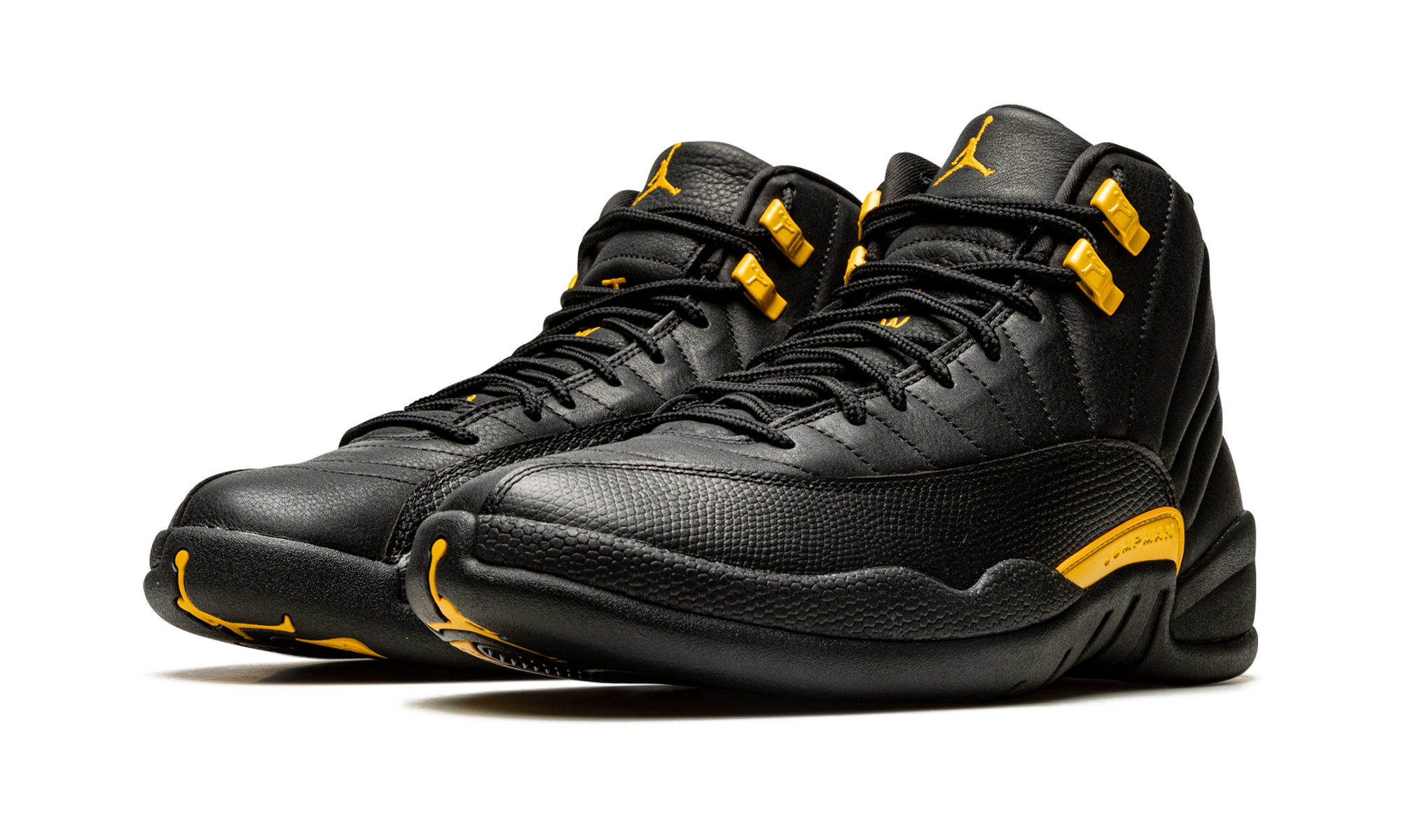 jordan 12 retro black taxi+CT8013-071+diagnol left view