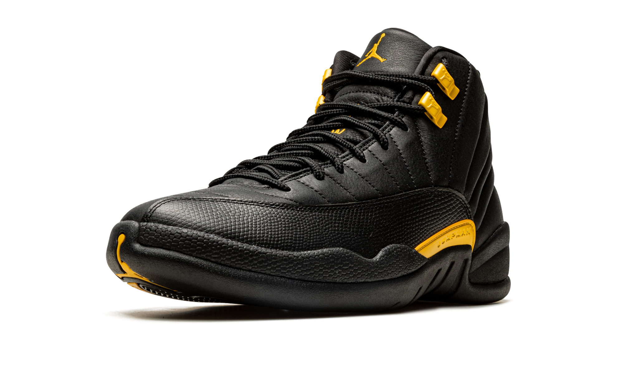 jordan 12 retro black taxi+CT8013-071+left diagnol single view