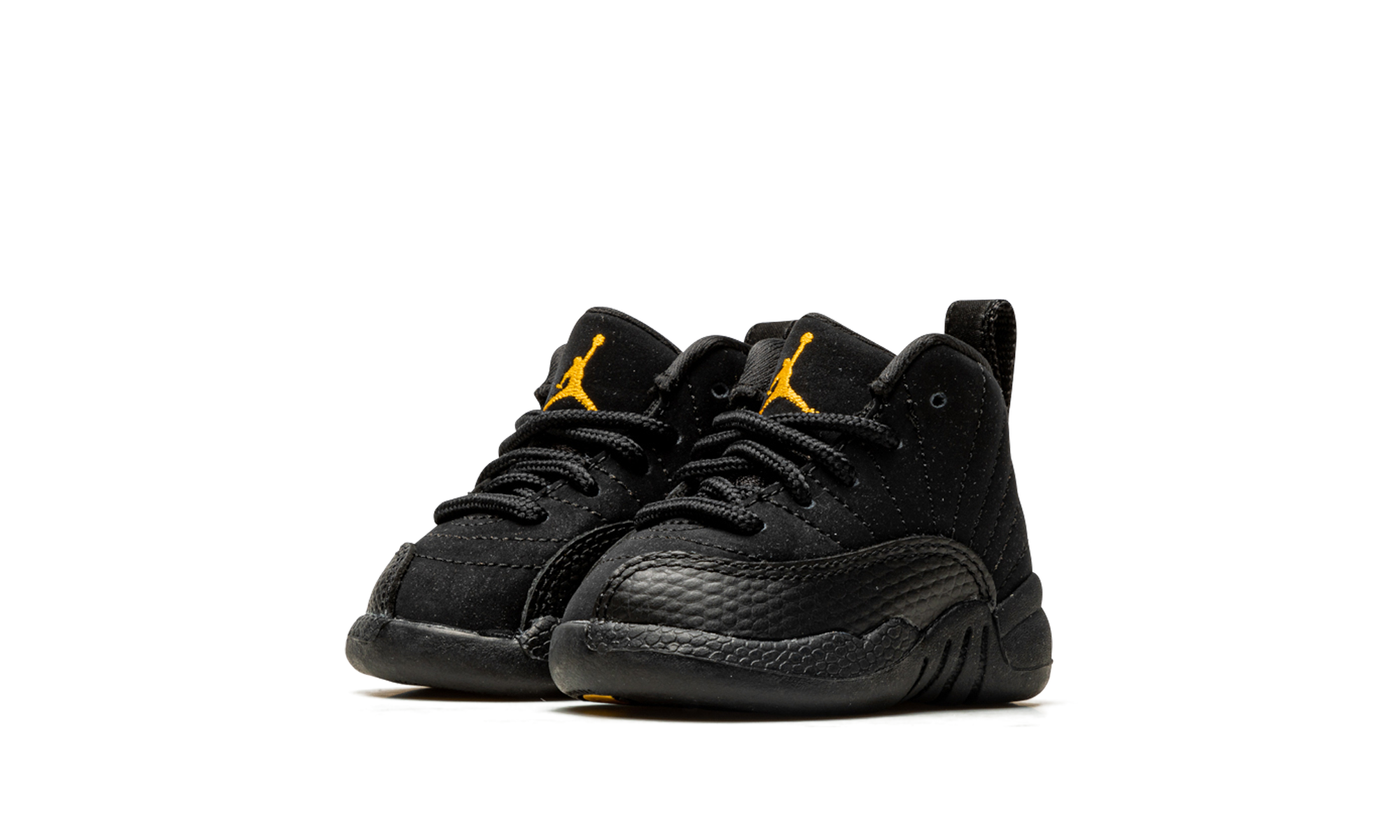 jordan 12 retro black taxi td+850000-071+diagnol left view