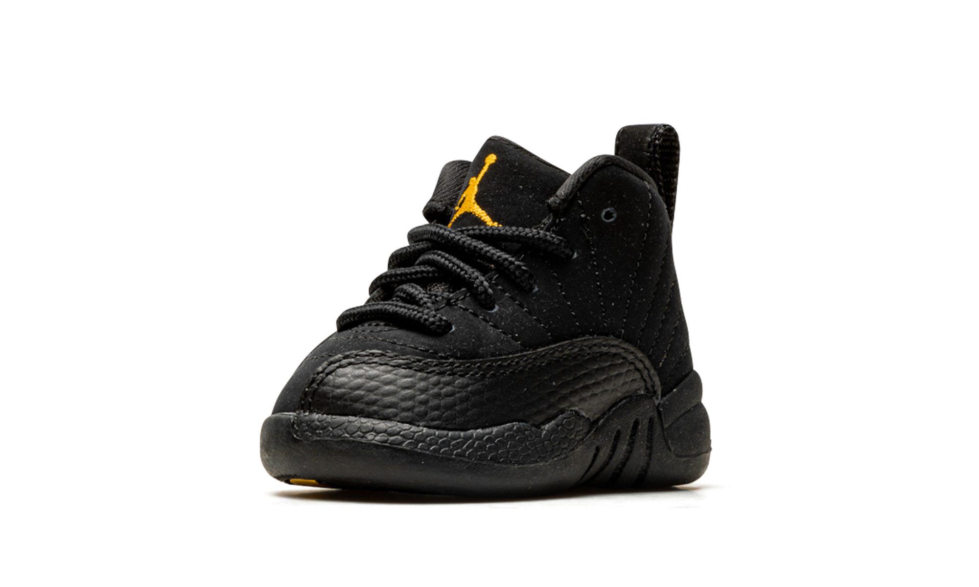 jordan 12 retro black taxi td+850000-071+left diagnol single view