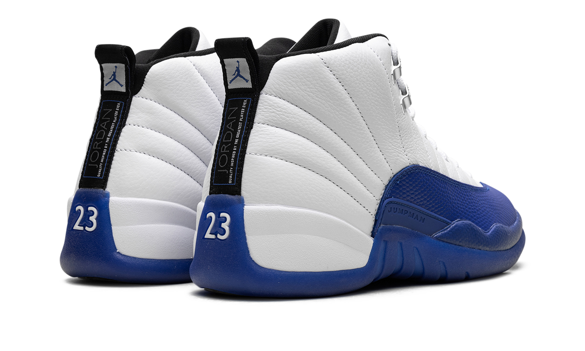 jordan 12 retro blueberry+CT8013-140+diagnol right behind view