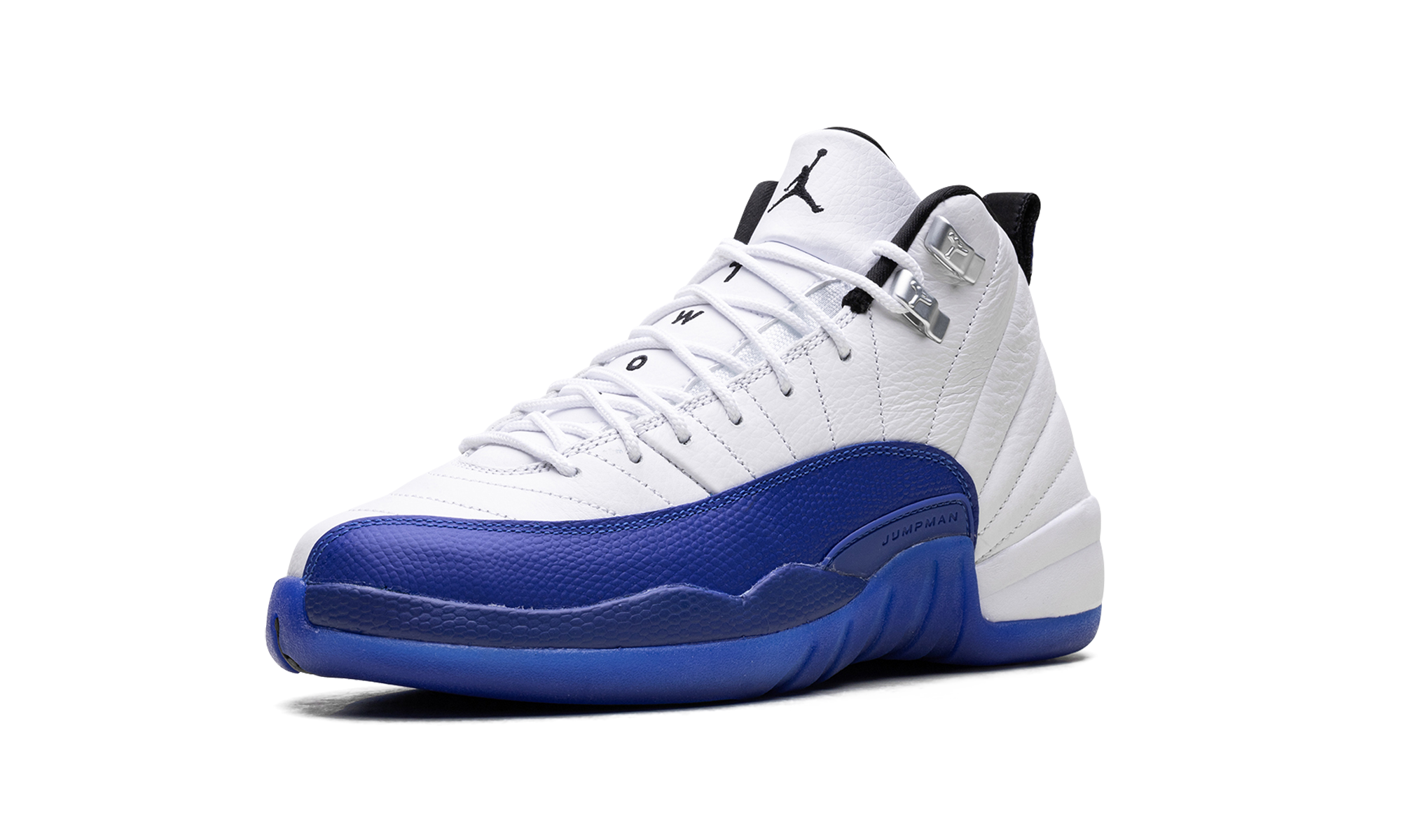 jordan 12 retro blueberry gs+153265-140+left diagnol single view