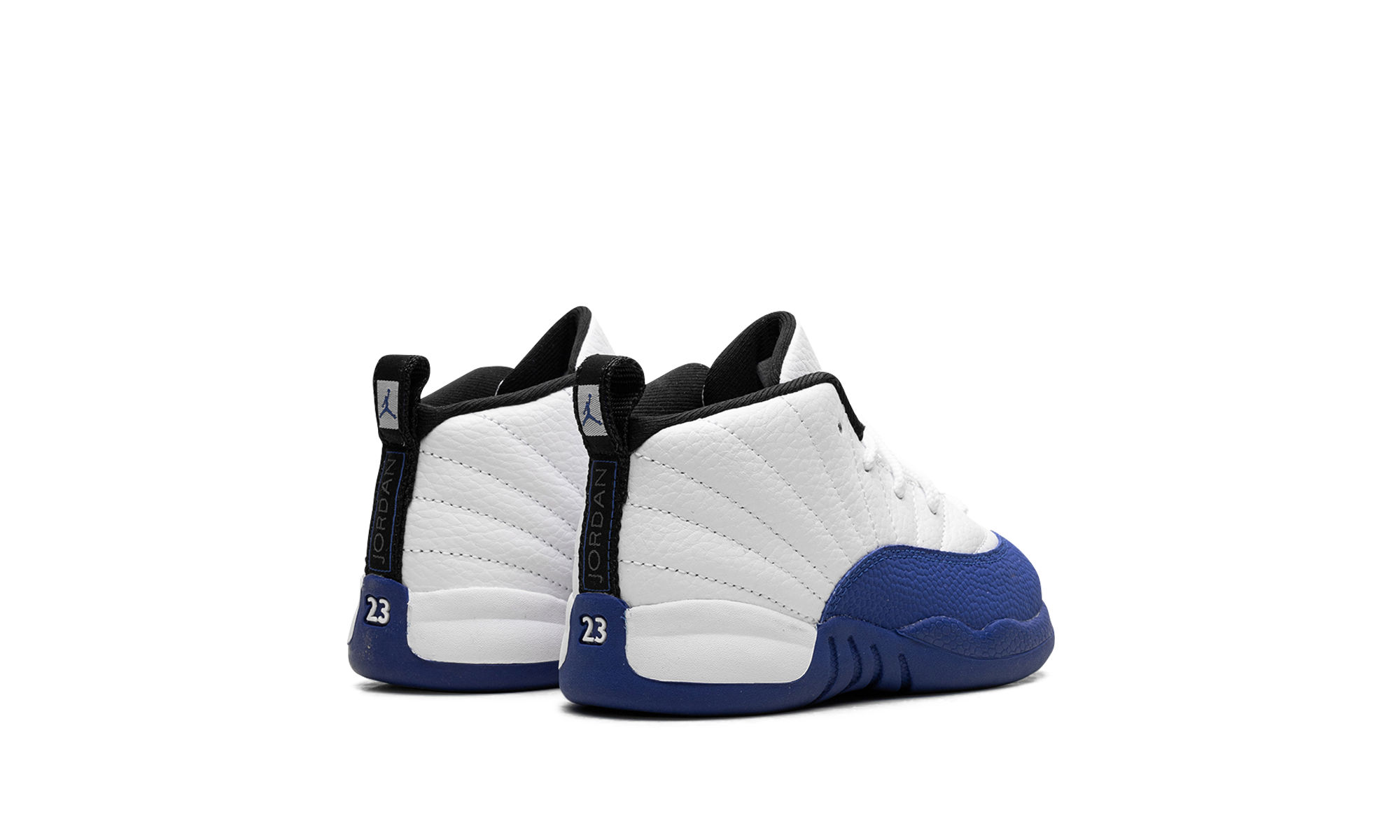 jordan 12 retro blueberry td+850000-140+diagnol right behind view