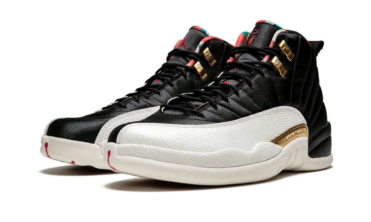jordan 12 retro chinese new year 2019+CI2977-006+diagnol left view