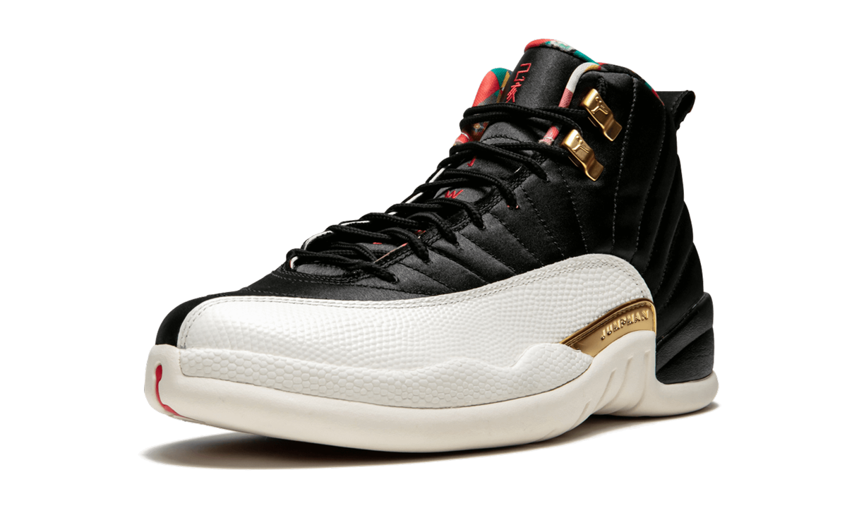 jordan 12 retro chinese new year 2019+CI2977-006+left diagnol single view