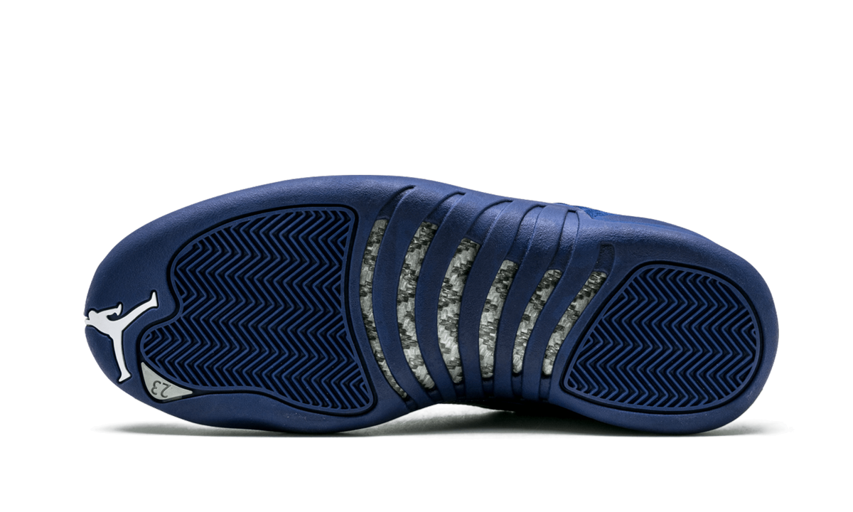jordan 12 retro deep royal blue+130690-400+bottom view