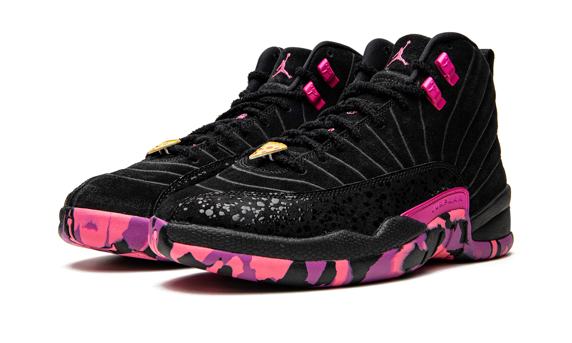 jordan 12 retro doernbecher 2017+AH6987-023+diagnol left view