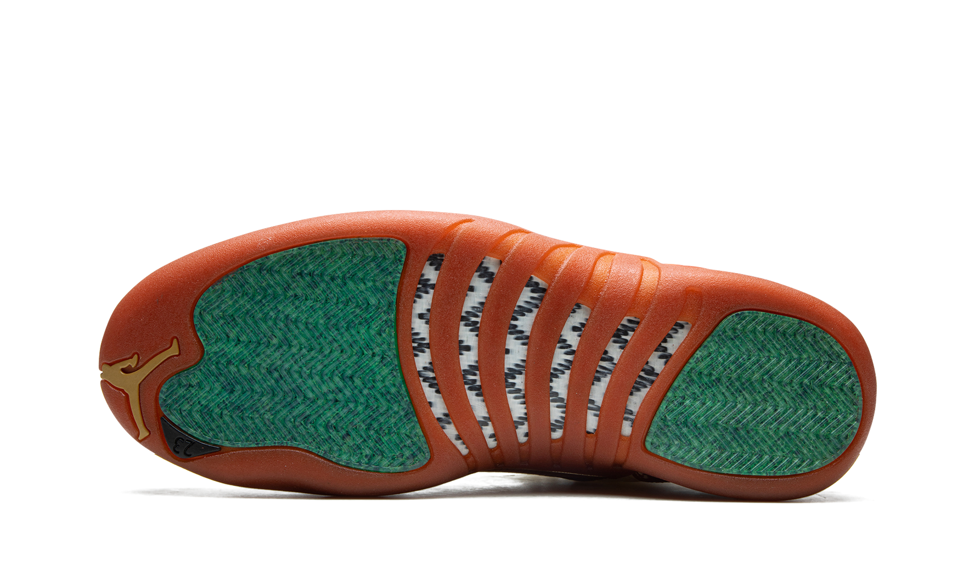 jordan 12 retro eastside golf out of the clay+DV1758-108+bottom view