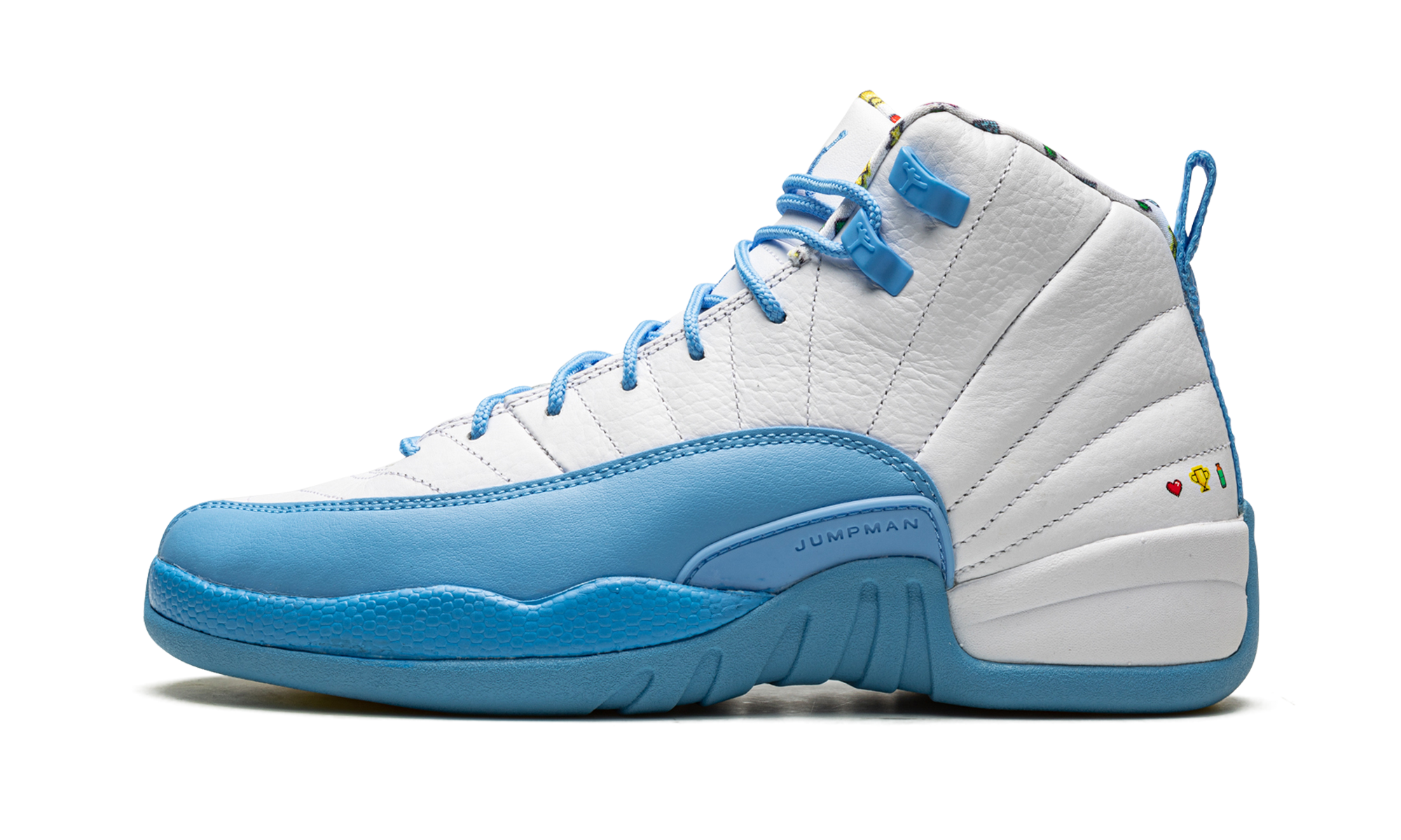 jordan 12 retro emoji gs+DQ4365-114+diagnol right view 1