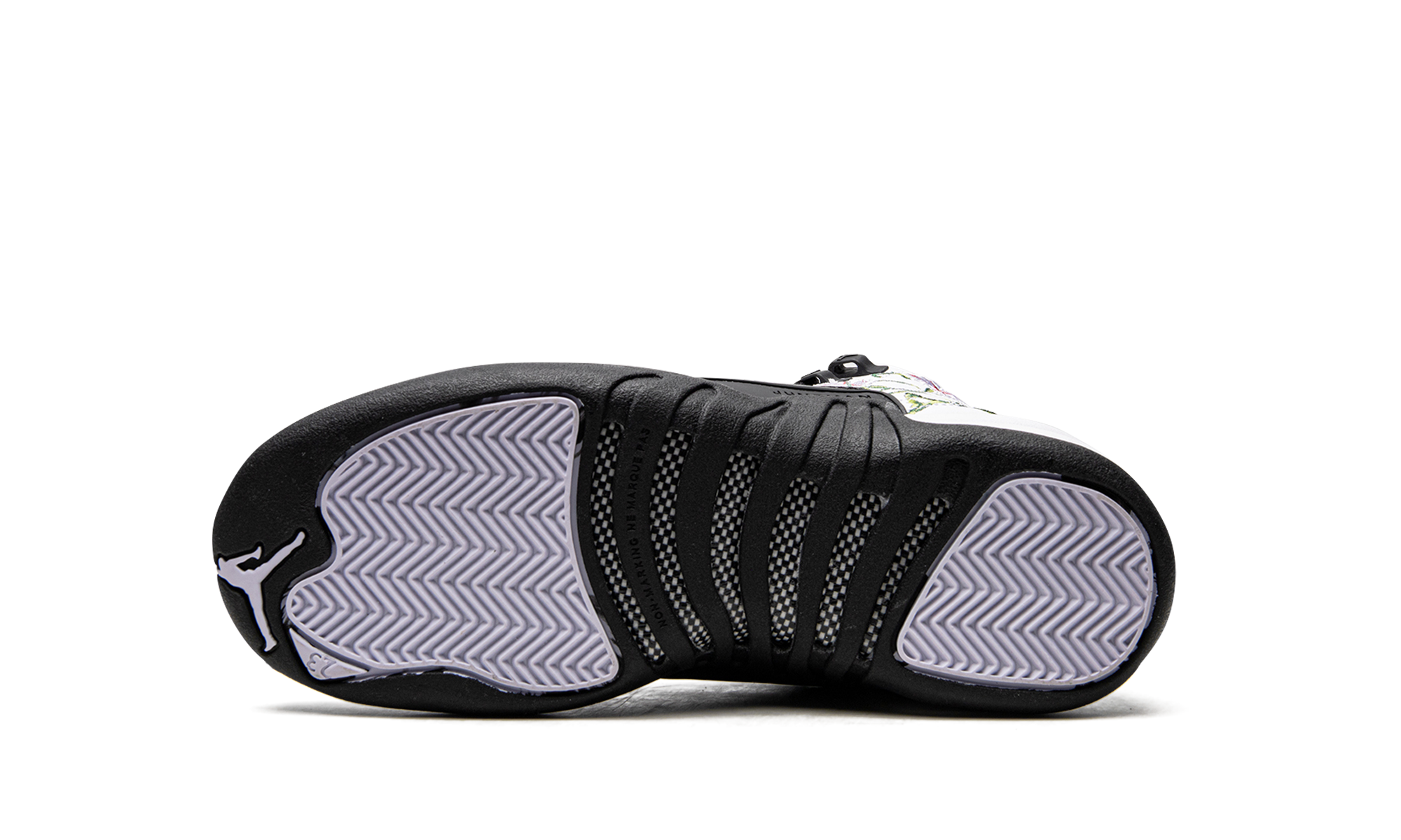 jordan 12 retro floral gs+DR6956-100+bottom view