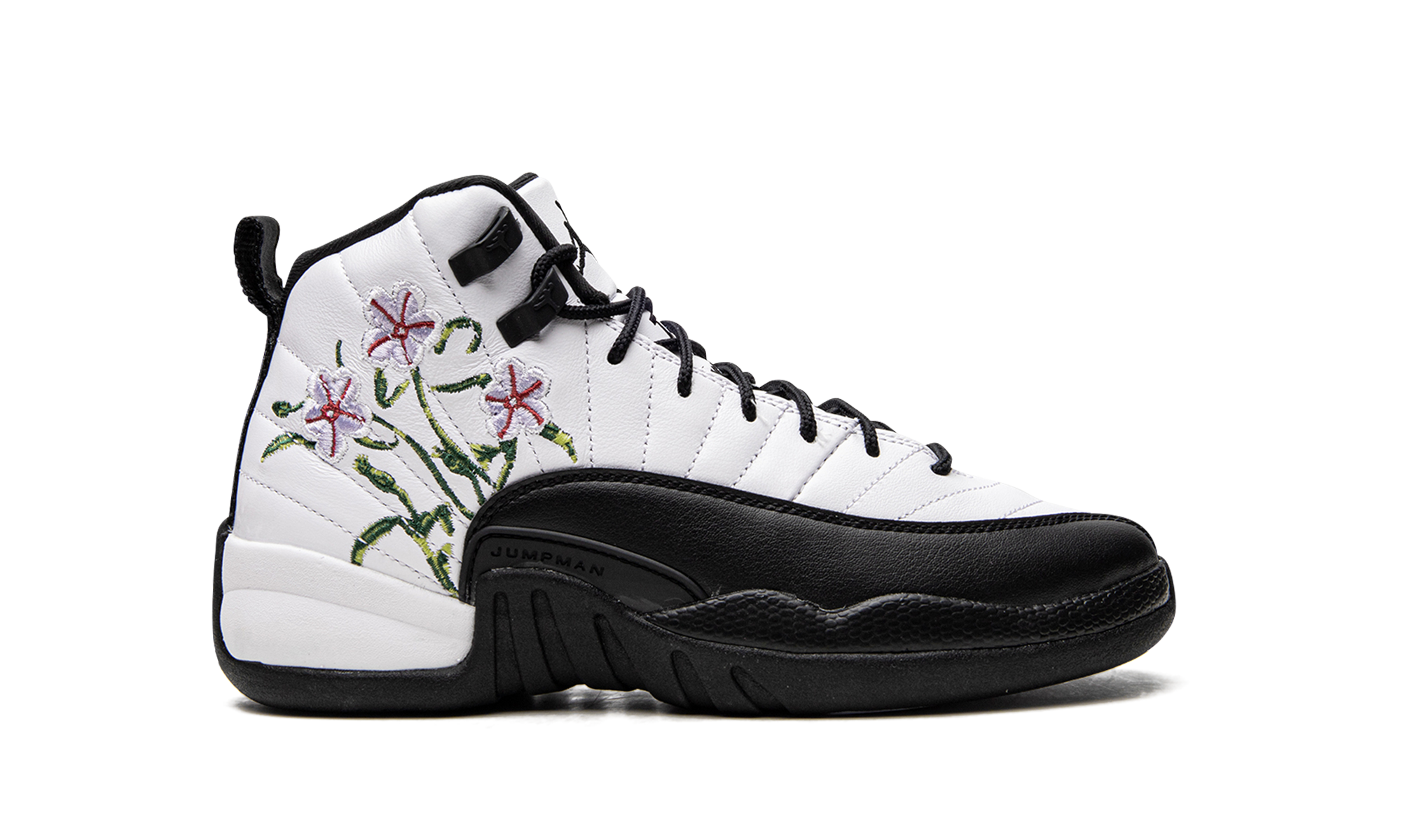 jordan 12 retro floral gs+DR6956-100+right view