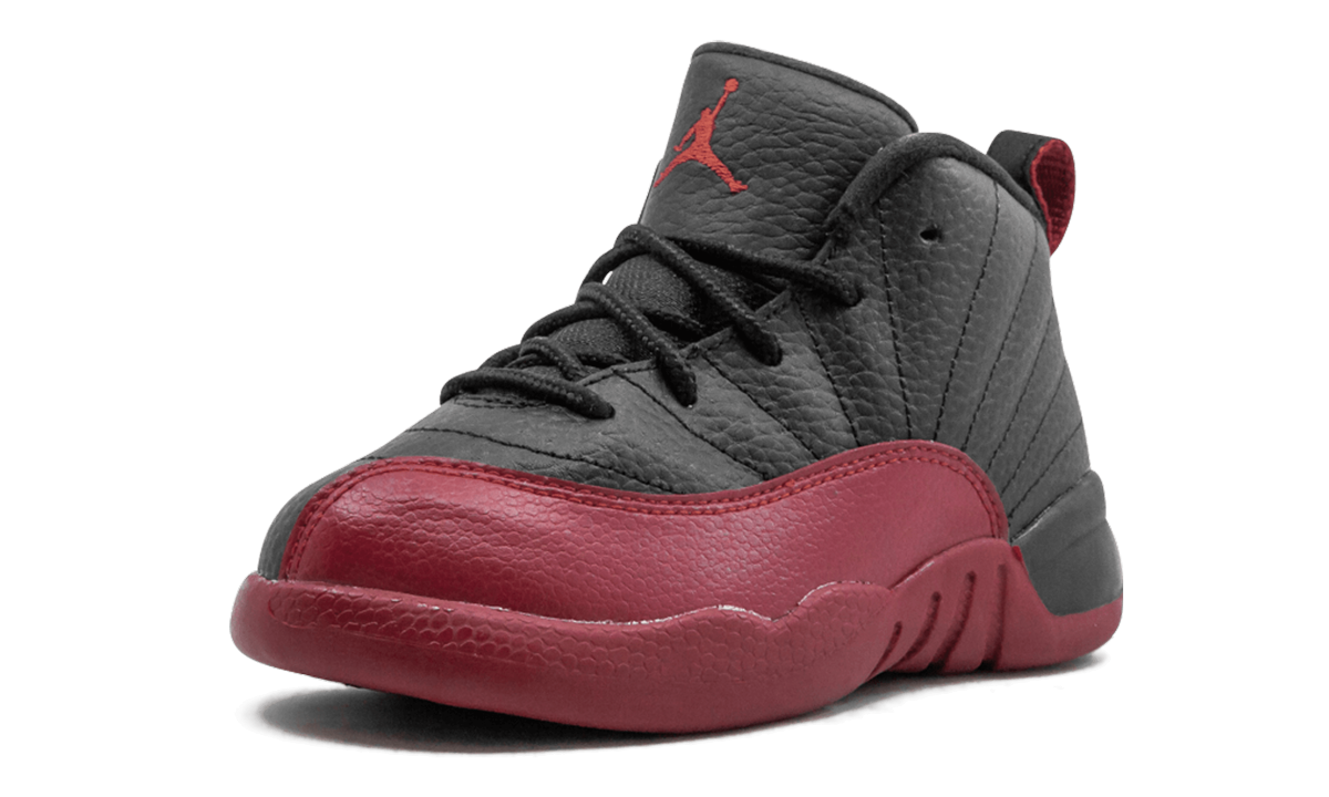 jordan 12 retro flu game 2025 td+850000-002+left diagnol single view