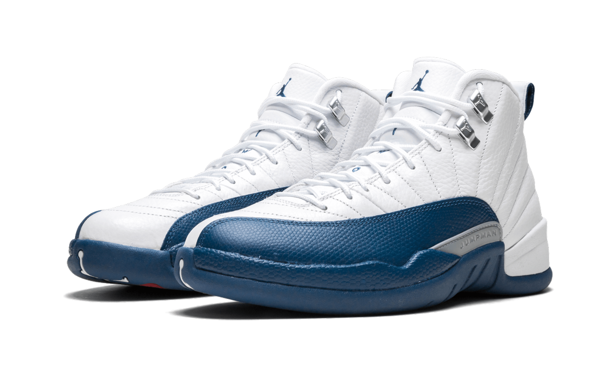 jordan 12 retro french blue 2016+130690-113+diagnol left view