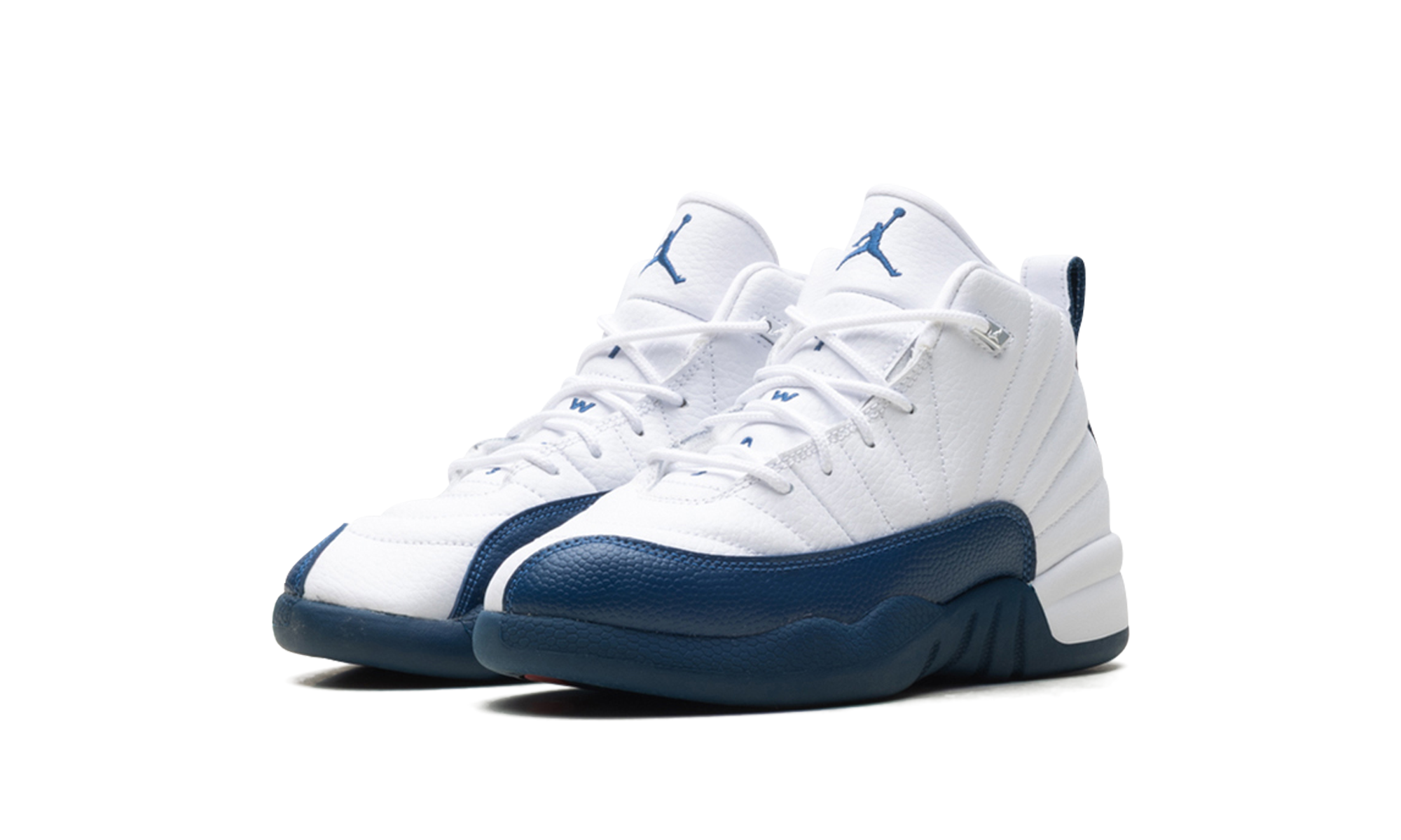 jordan 12 retro french blue 2025 ps+151186-114+diagnol left view