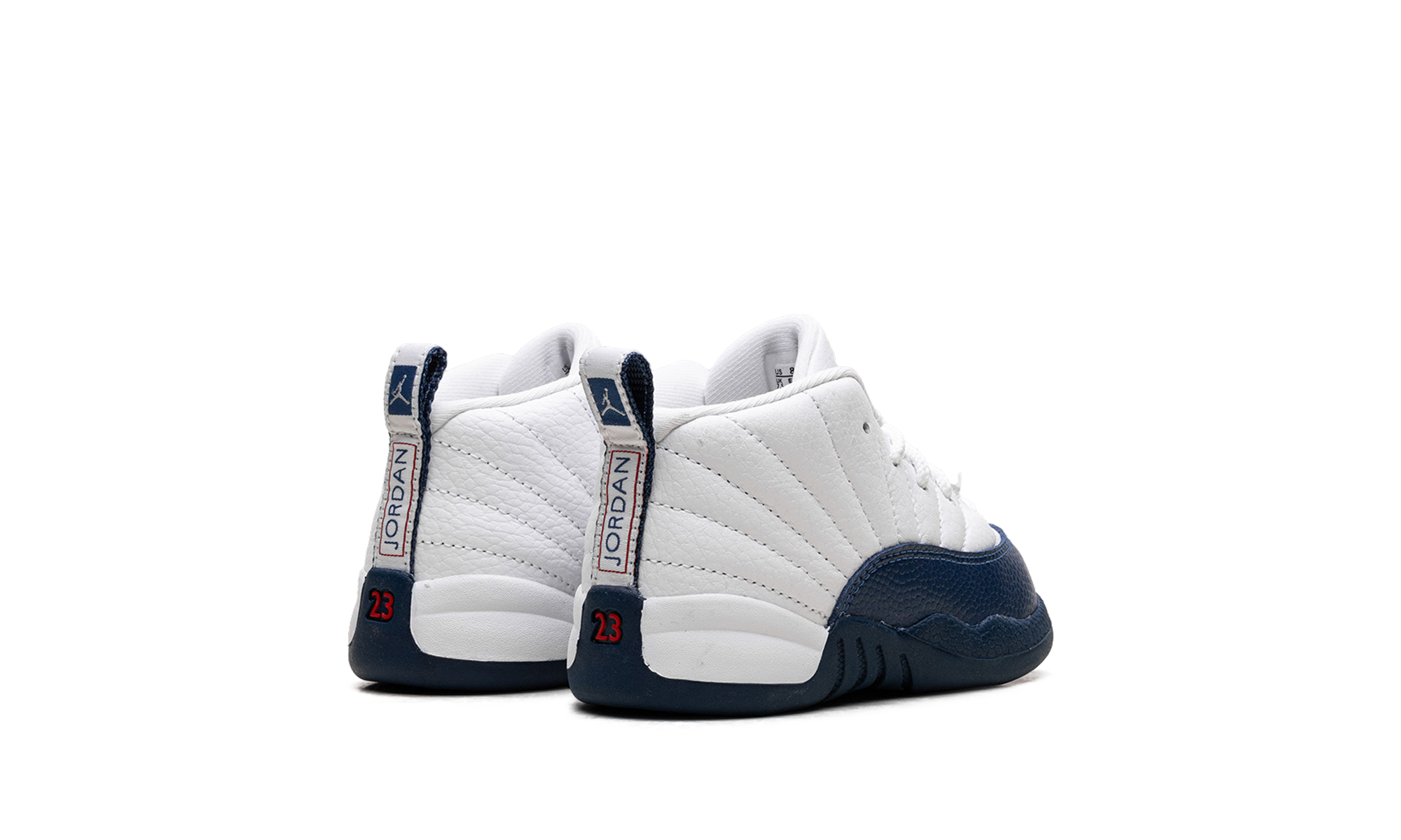 jordan 12 retro french blue 2025 td+850000-114+diagnol right behind view