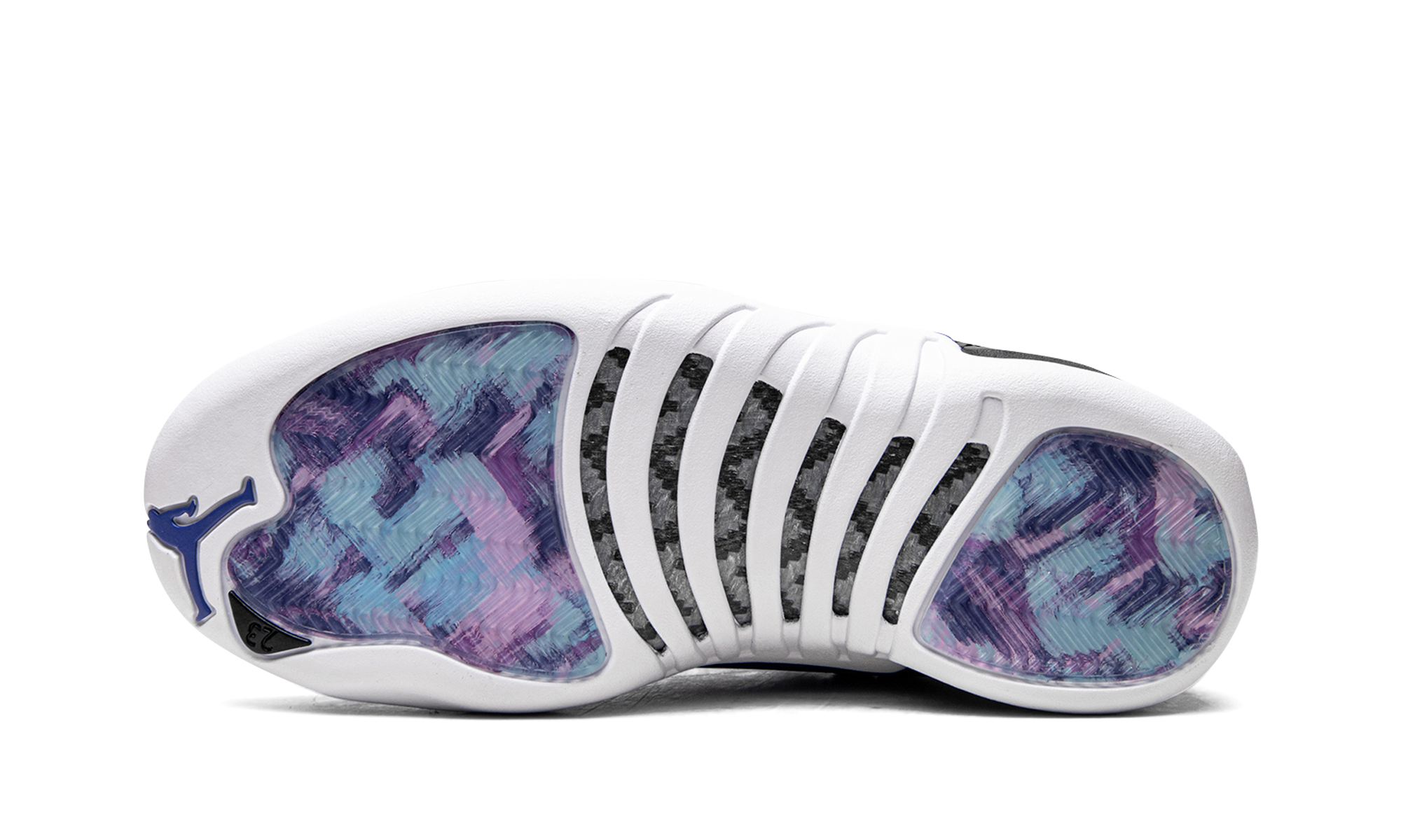 jordan 12 retro hyper royal women s+AO6068-004+bottom view