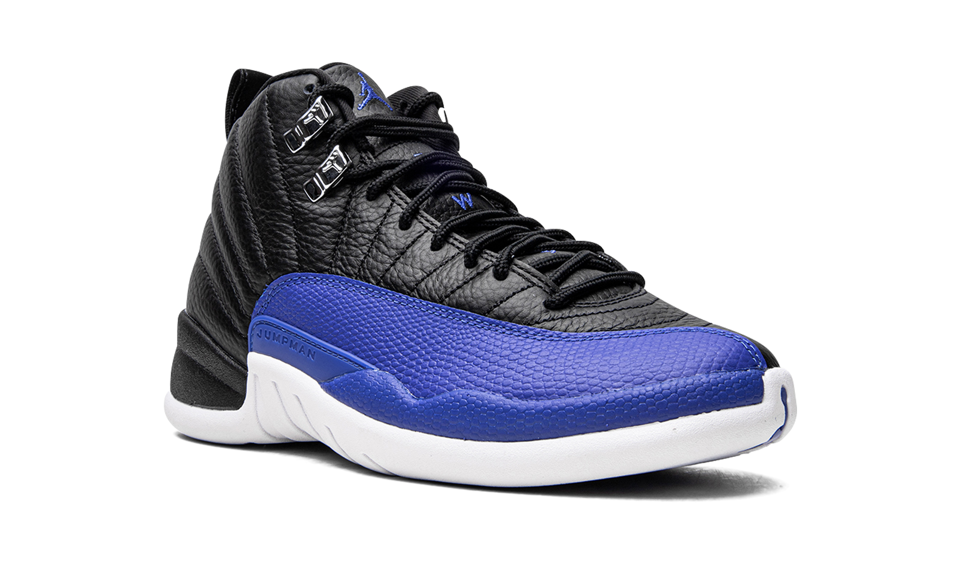 jordan 12 retro hyper royal women s+AO6068-004+diagnol right view