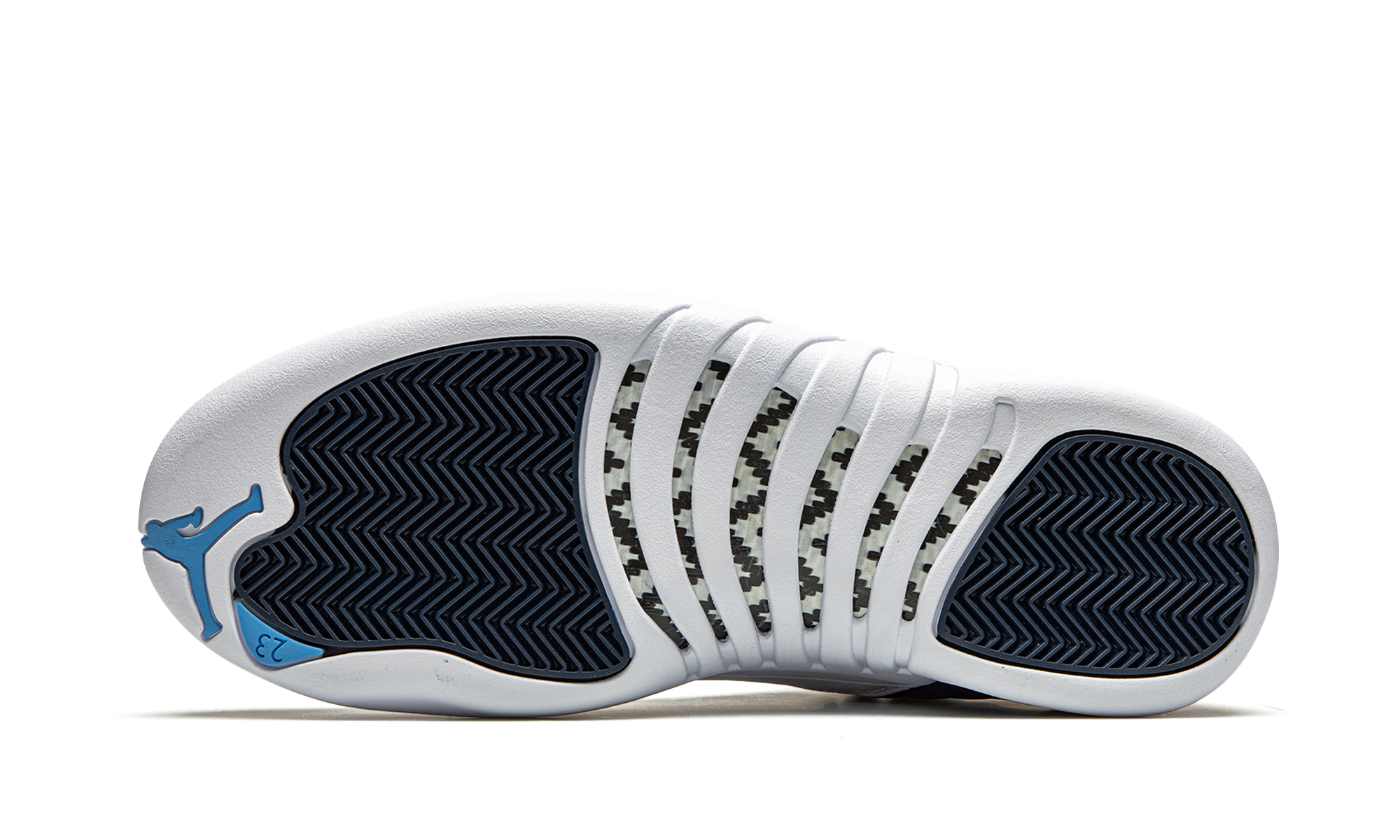 jordan 12 retro indigo+130690-404+bottom view