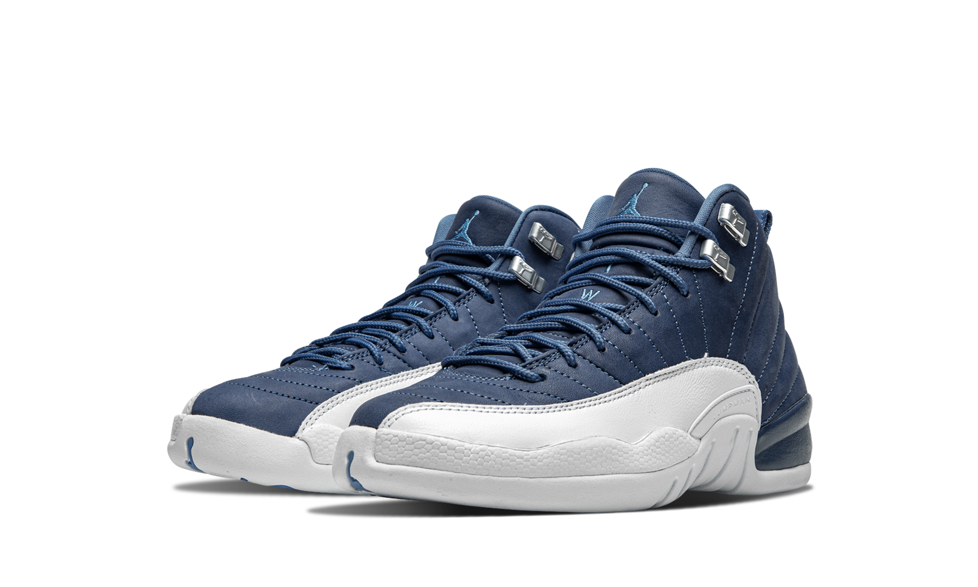 jordan 12 retro indigo gs+DB5595-404+diagnol left view