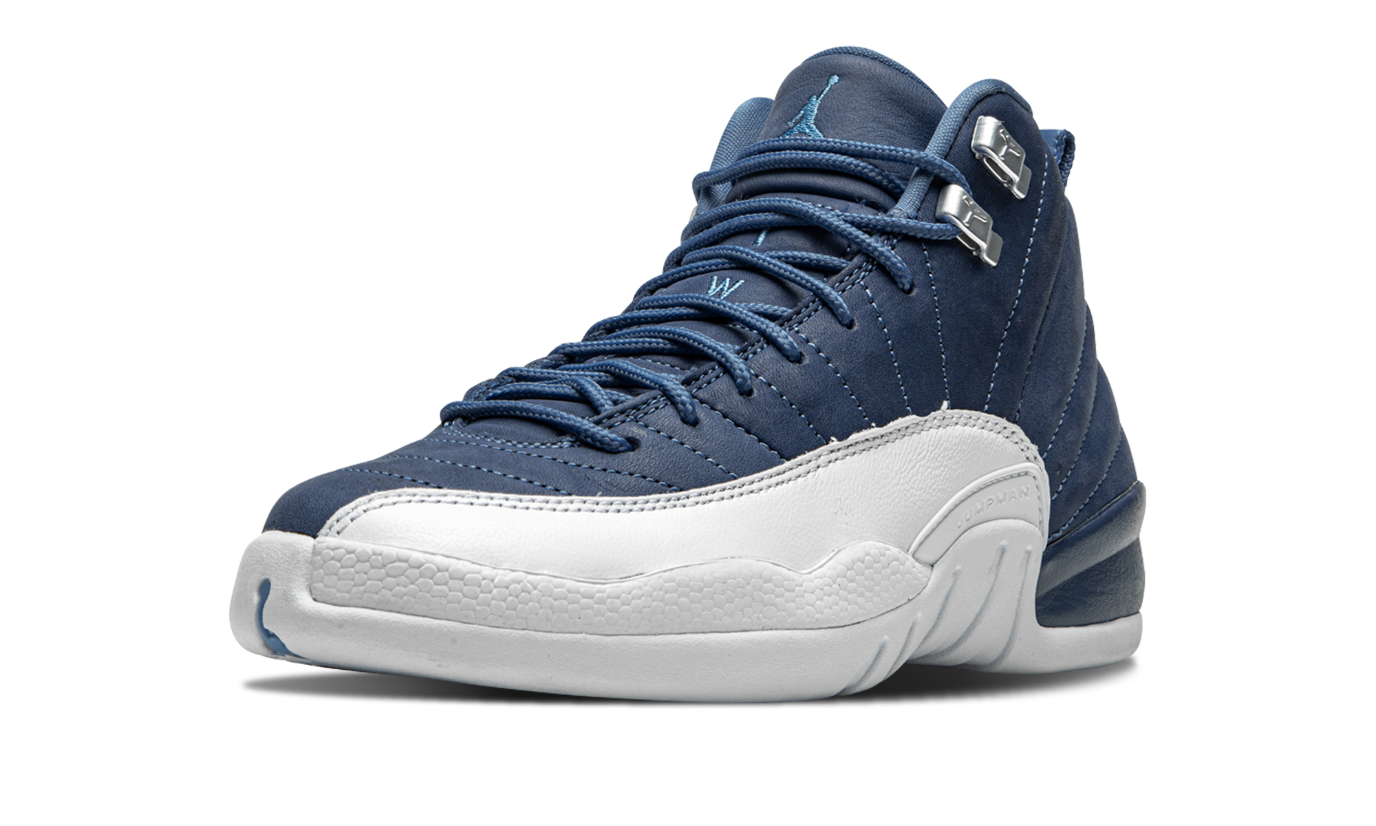 jordan 12 retro indigo gs+DB5595-404+left diagnol single view
