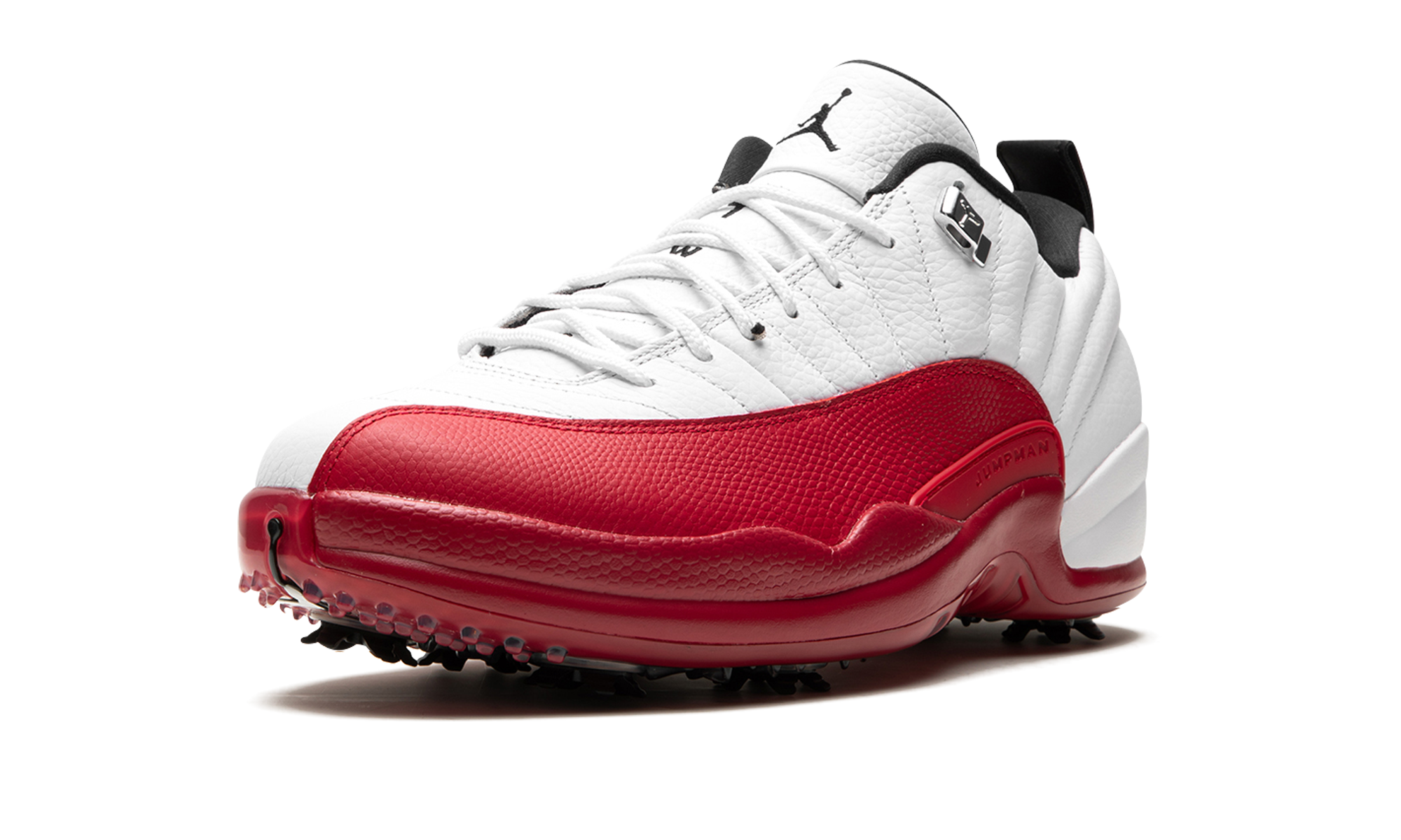 jordan 12 retro low golf cherry+DH4120-161+left diagnol single view