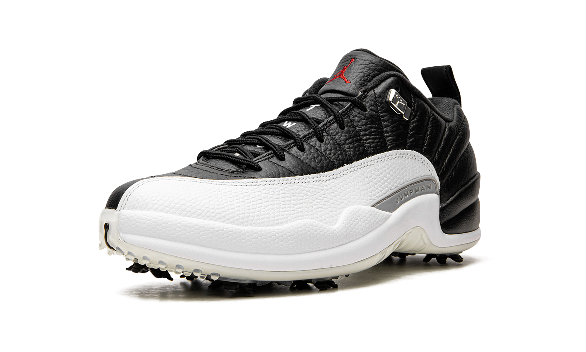 jordan 12 retro low golf playoff+DH4120-010+left diagnol single view